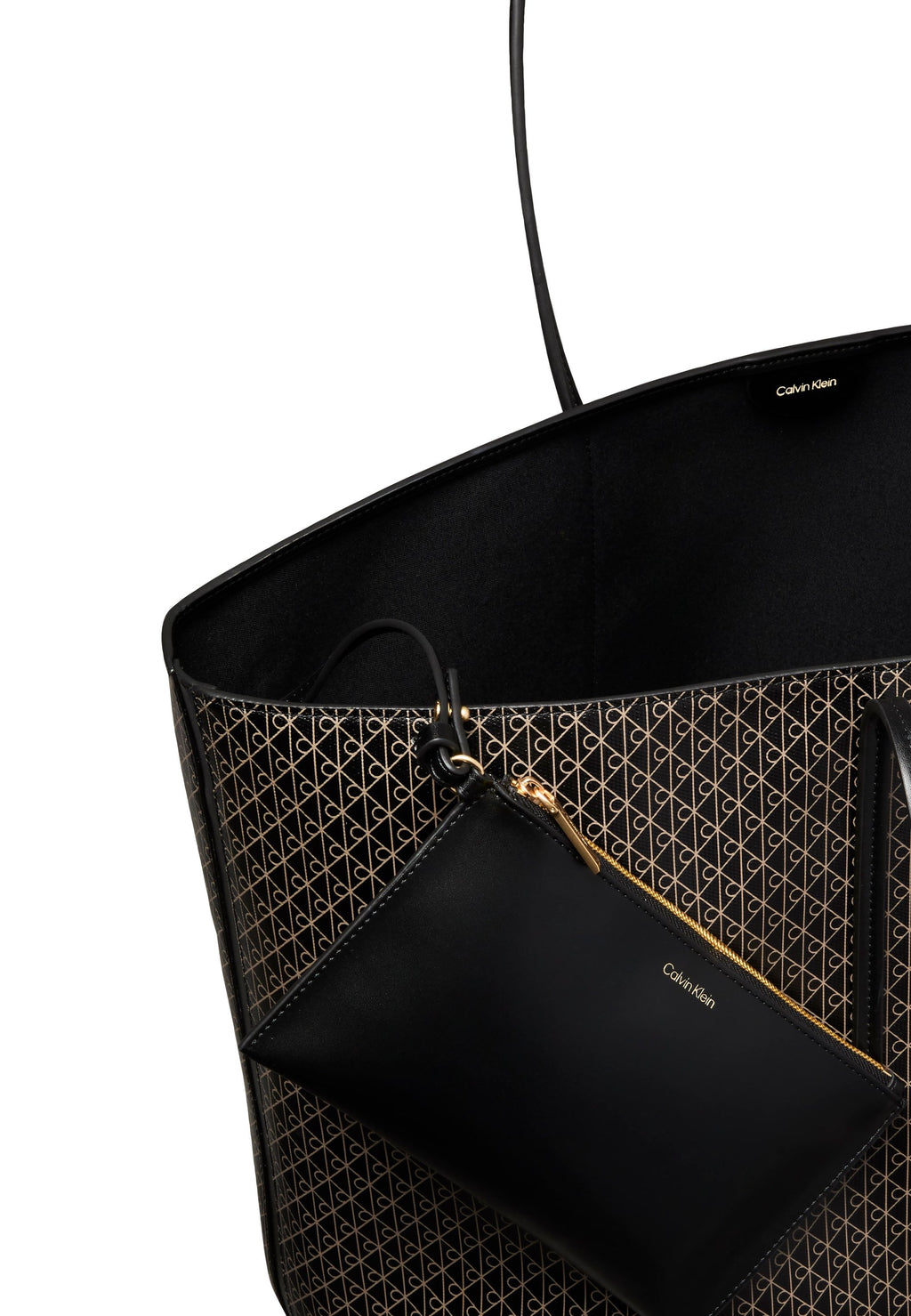 EMBLEM LARGE TOTE - Tote bag - black