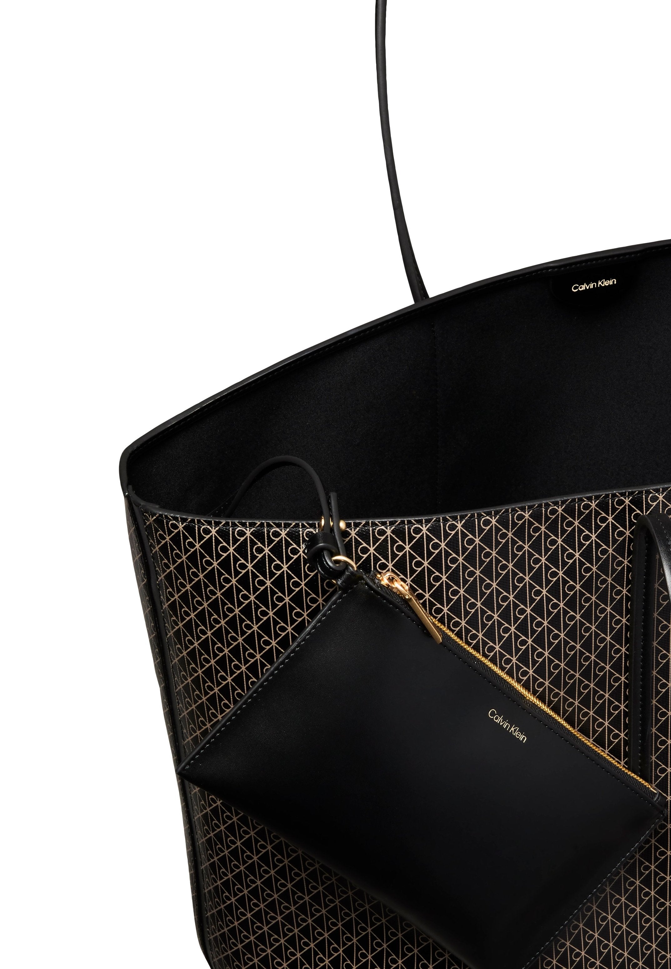 EMBLEM LARGE TOTE - Tote bag - black