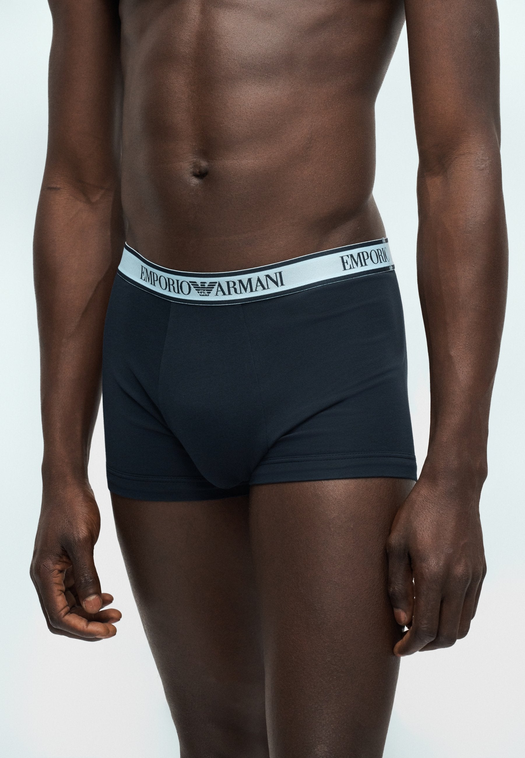 CORE LOGOBAND TRUNKS 3 PACK - Trunks - armani blue