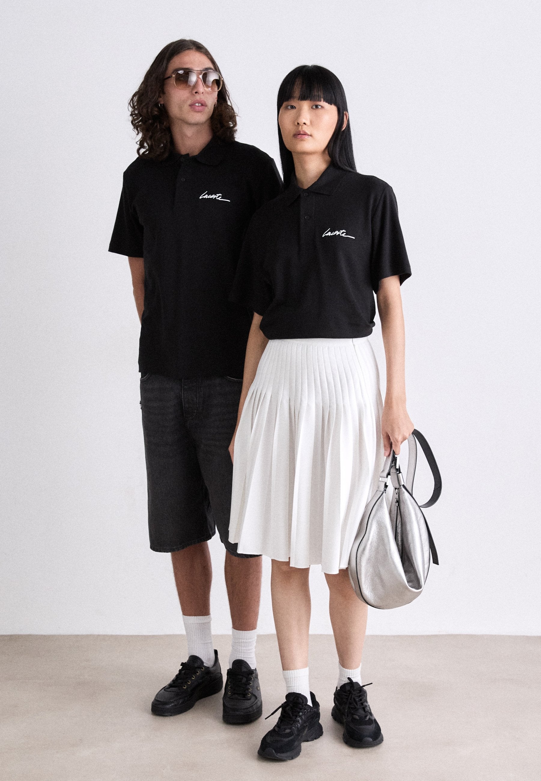 UNISEX - Polo shirt - black