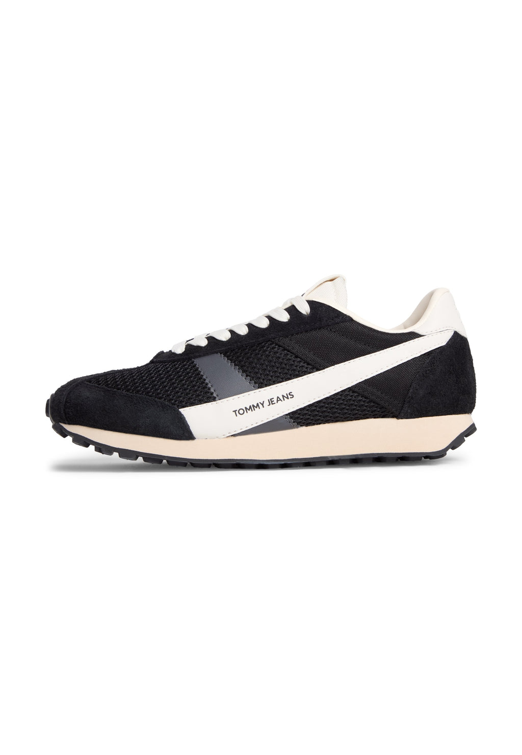 RETRO LEATHER ARCHIVE RUNNER TRAINERS - Trainers - black/ivory