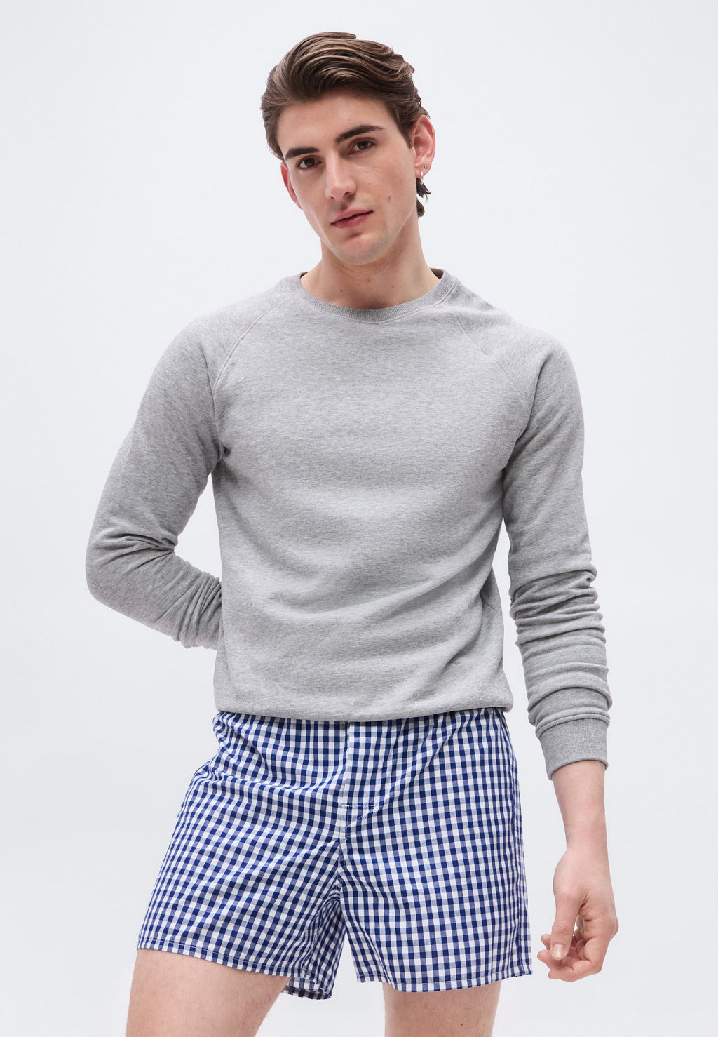 BOXER BASICS 3 PACK - Boxer shorts - blue/dark blue