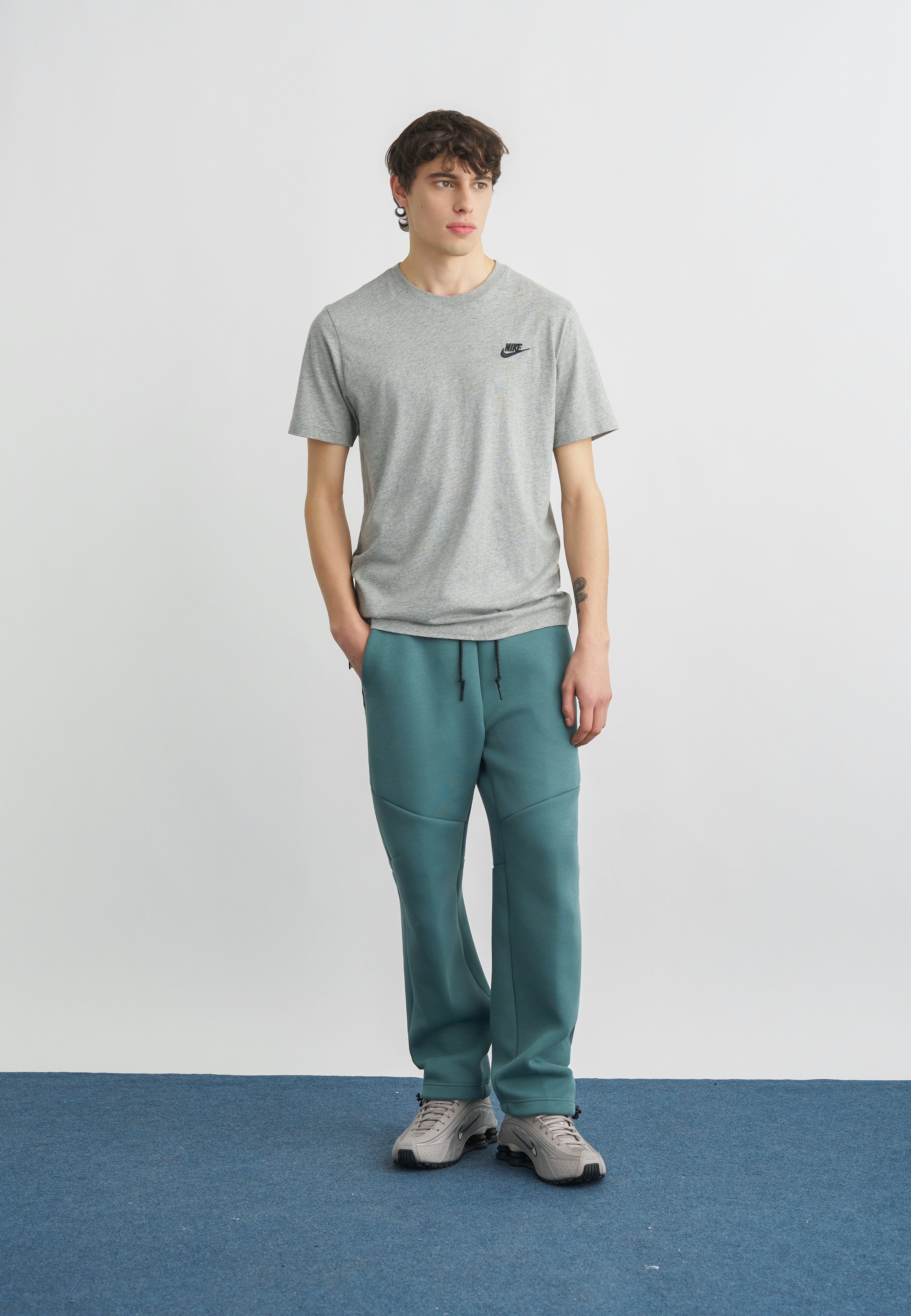 PANT - Tracksuit bottoms - mineral slate/black