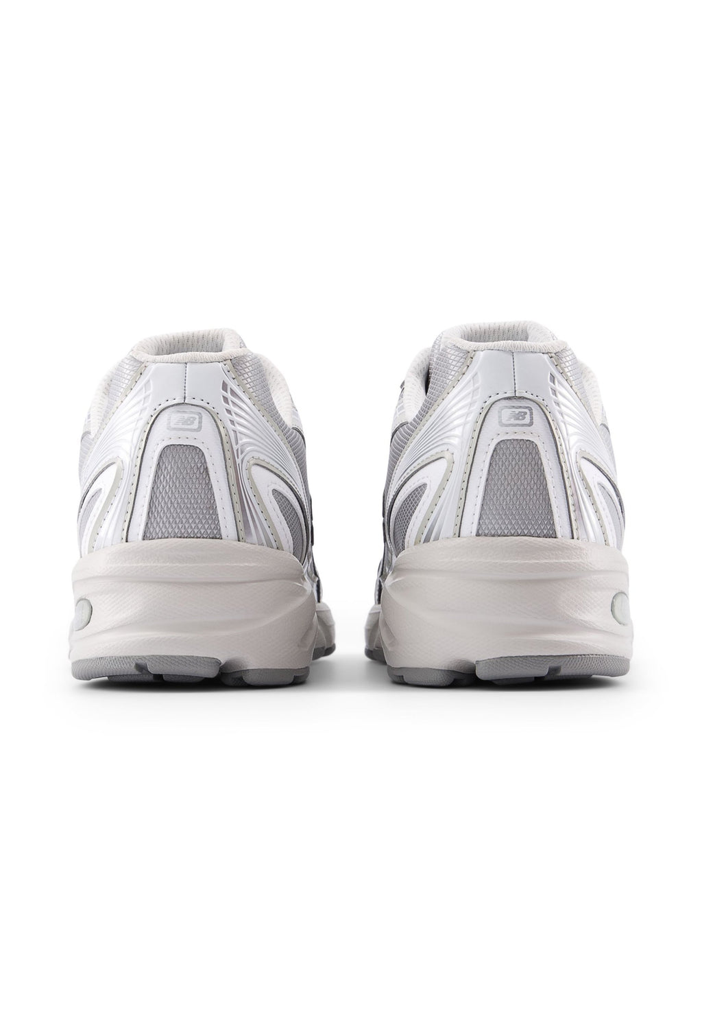 Trainers - metallic silver metallic silver