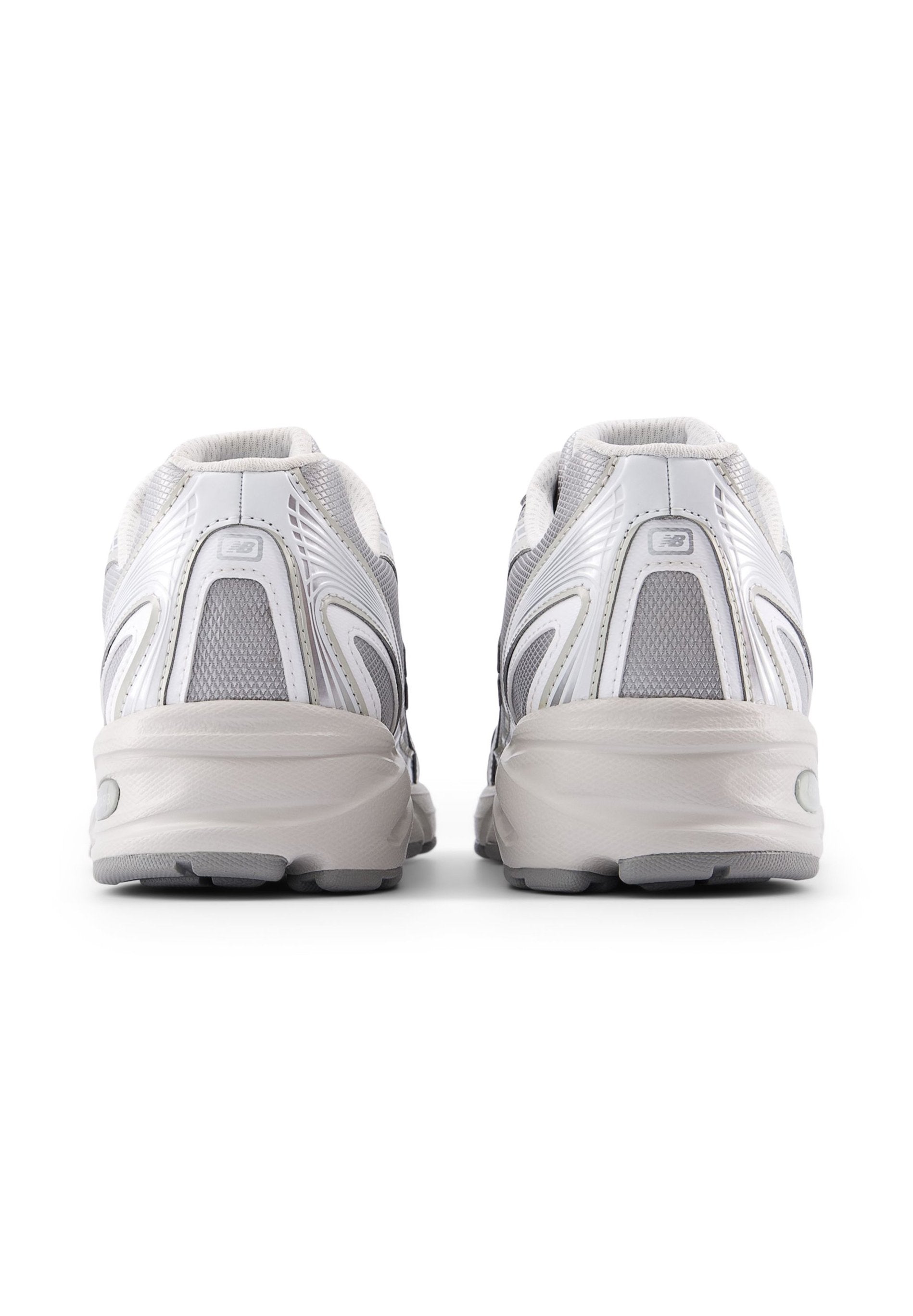 Trainers - metallic silver metallic silver