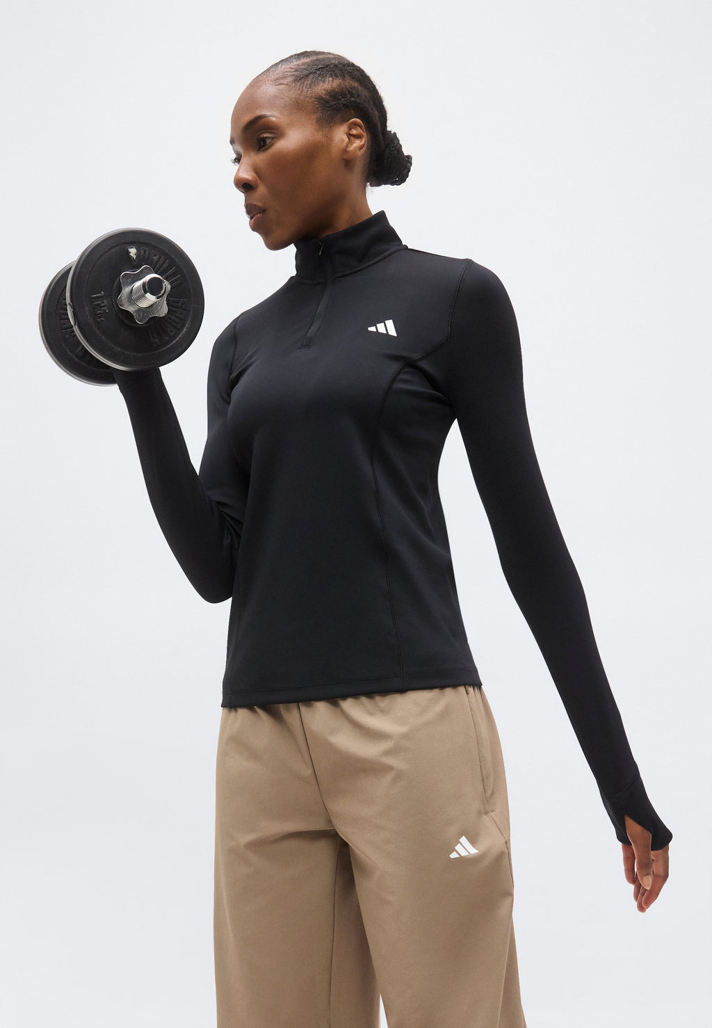 Tracksuit bottoms - khaki six