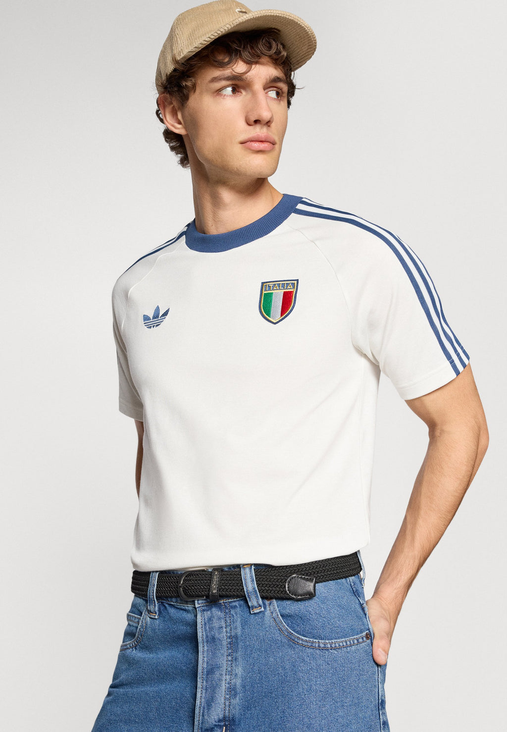 ITALY ORIGINALS LIFESTYLE - T-shirt de sport - blanc cristal