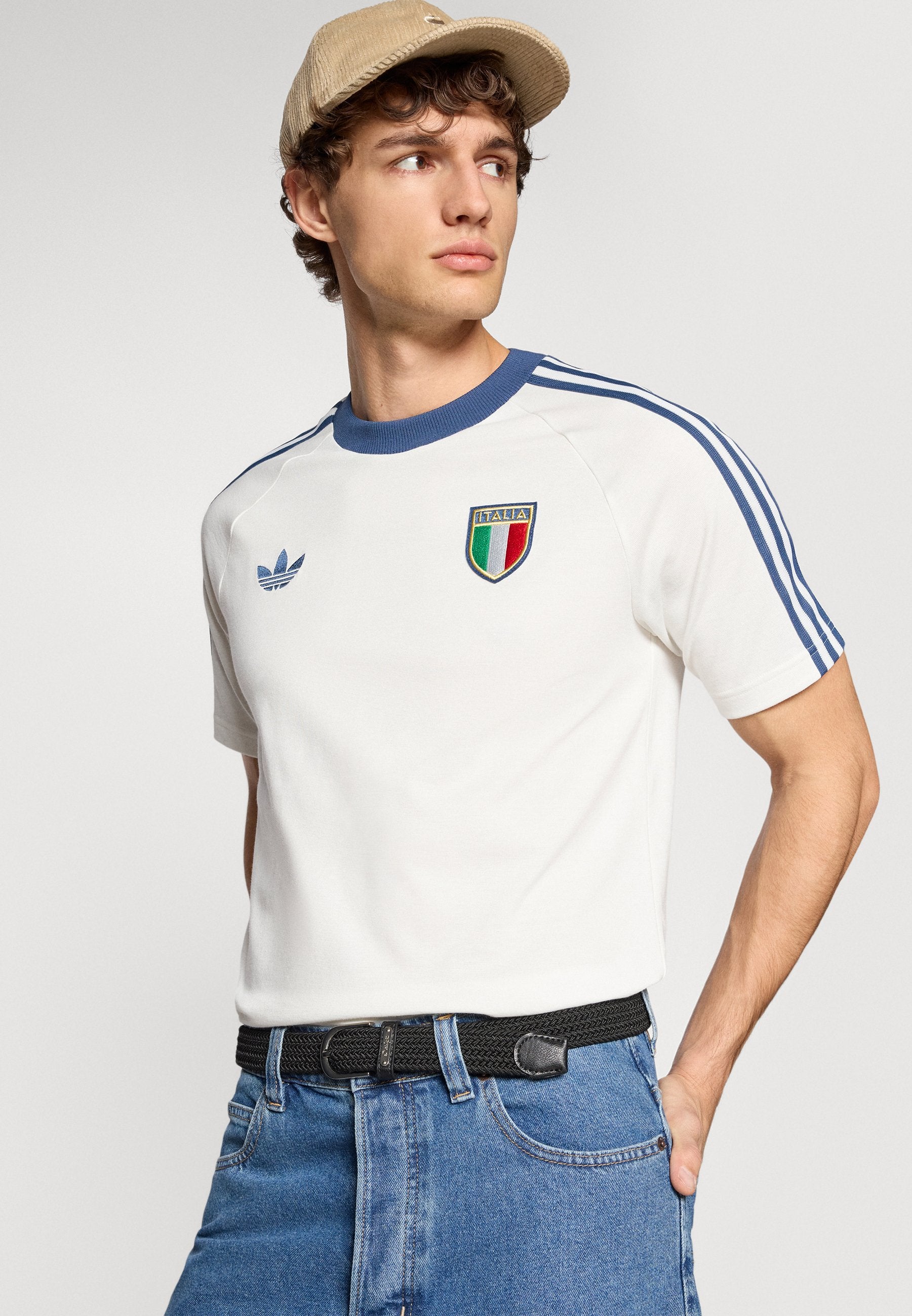 ITALY ORIGINALS LIFESTYLE - T-shirt de sport - blanc cristal