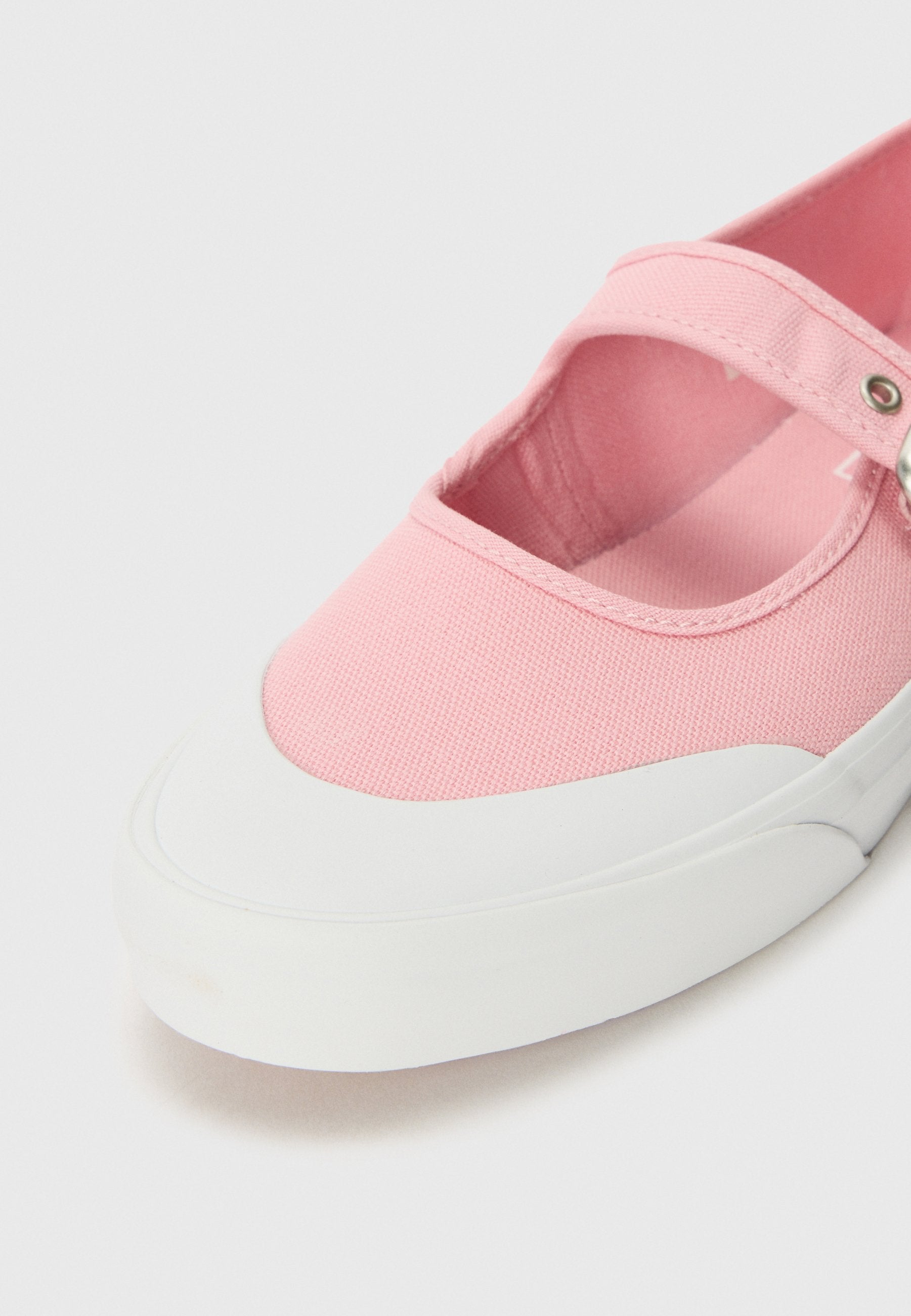 MARY JANE - Ankle strap ballet pumps - prep coral blush