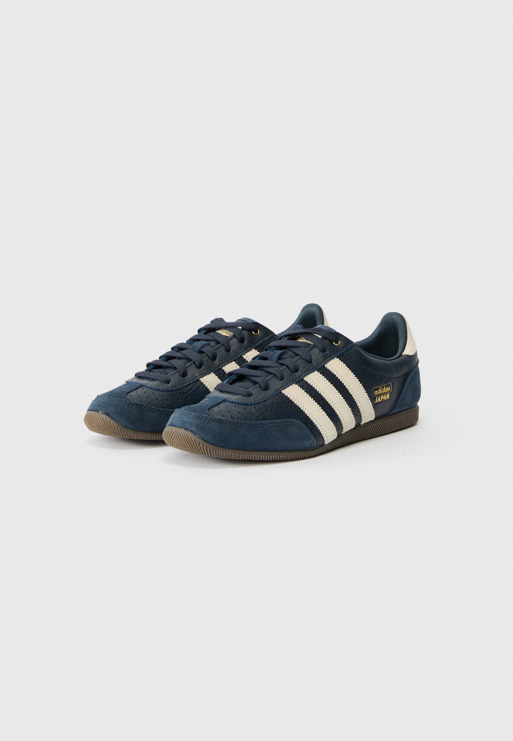 JAPAN W - Baskets - bleu marine nuit/blanc crème/couleur or
