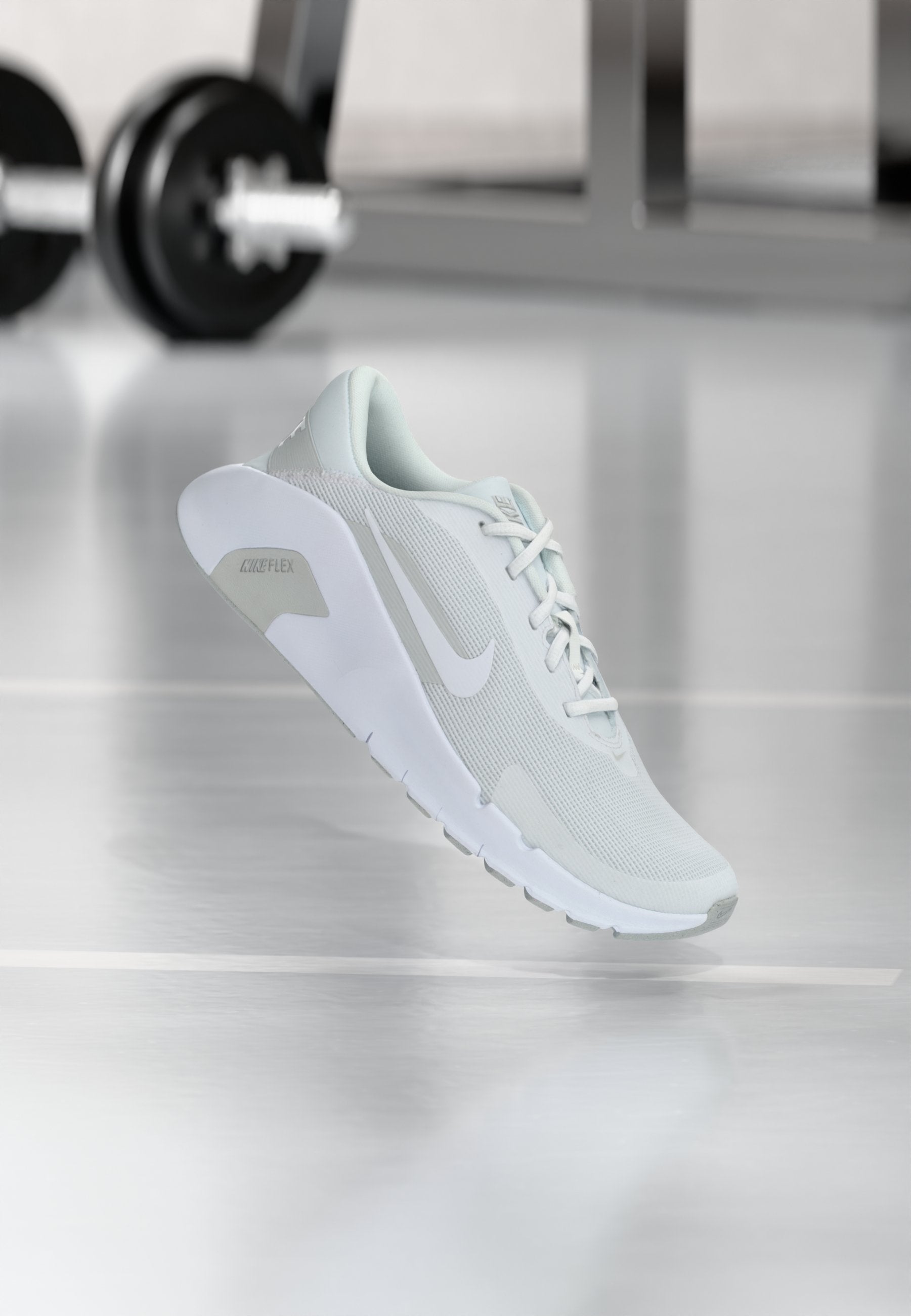 FLEX TRAIN - Training shoe - white/photon dust