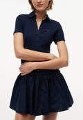 ROBE POLO SLIM MINI - Robe de jour - bleu marine foncé