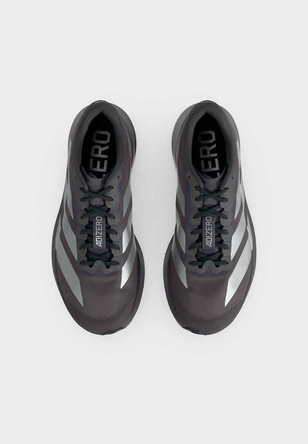 ADIZERO EVO SL M - Trainers - grey strata/silver-coloured metallic/light granite