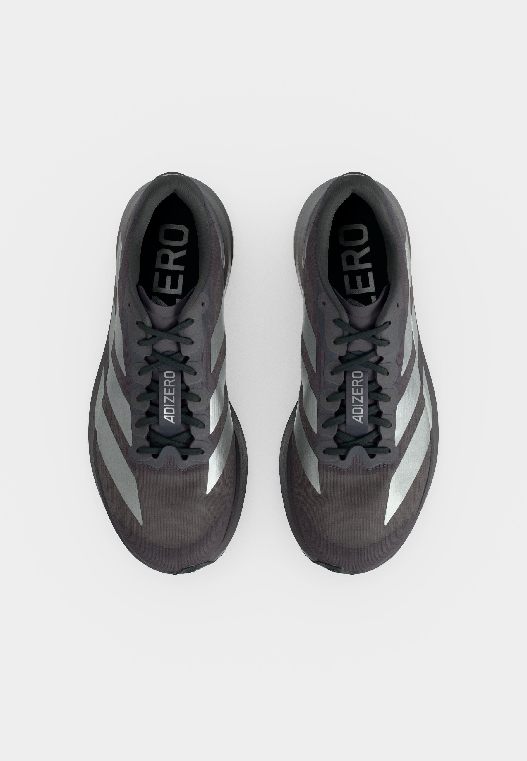 ADIZERO EVO SL M - Trainers - grey strata/silver-coloured metallic/light granite