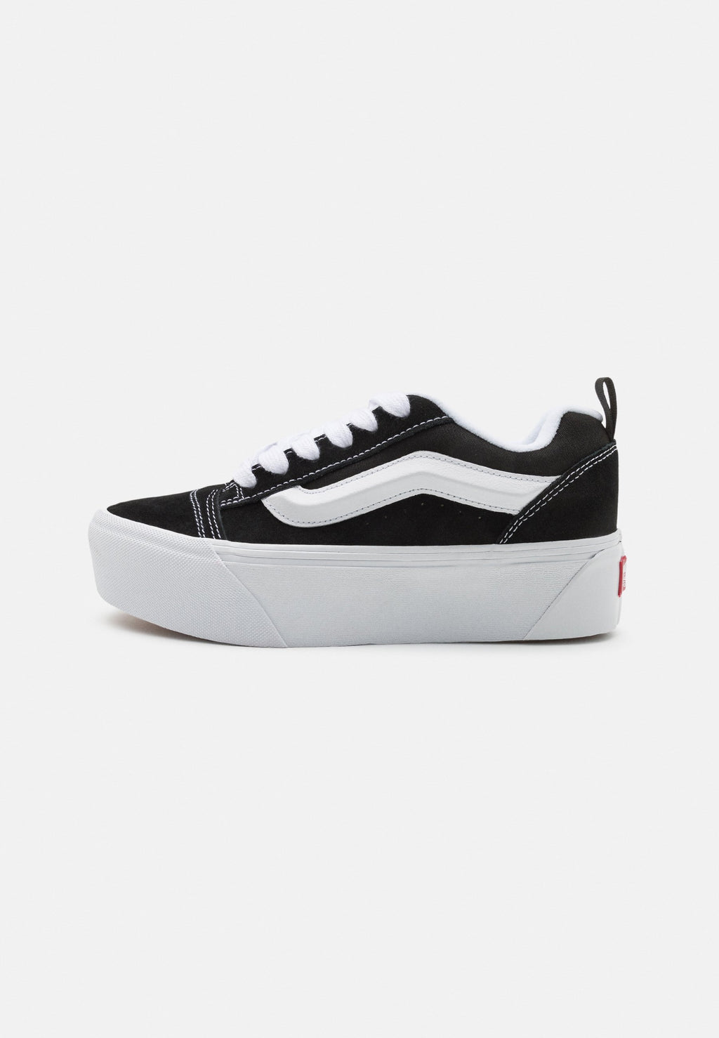 KNU STACK - Skate shoes - black/true white