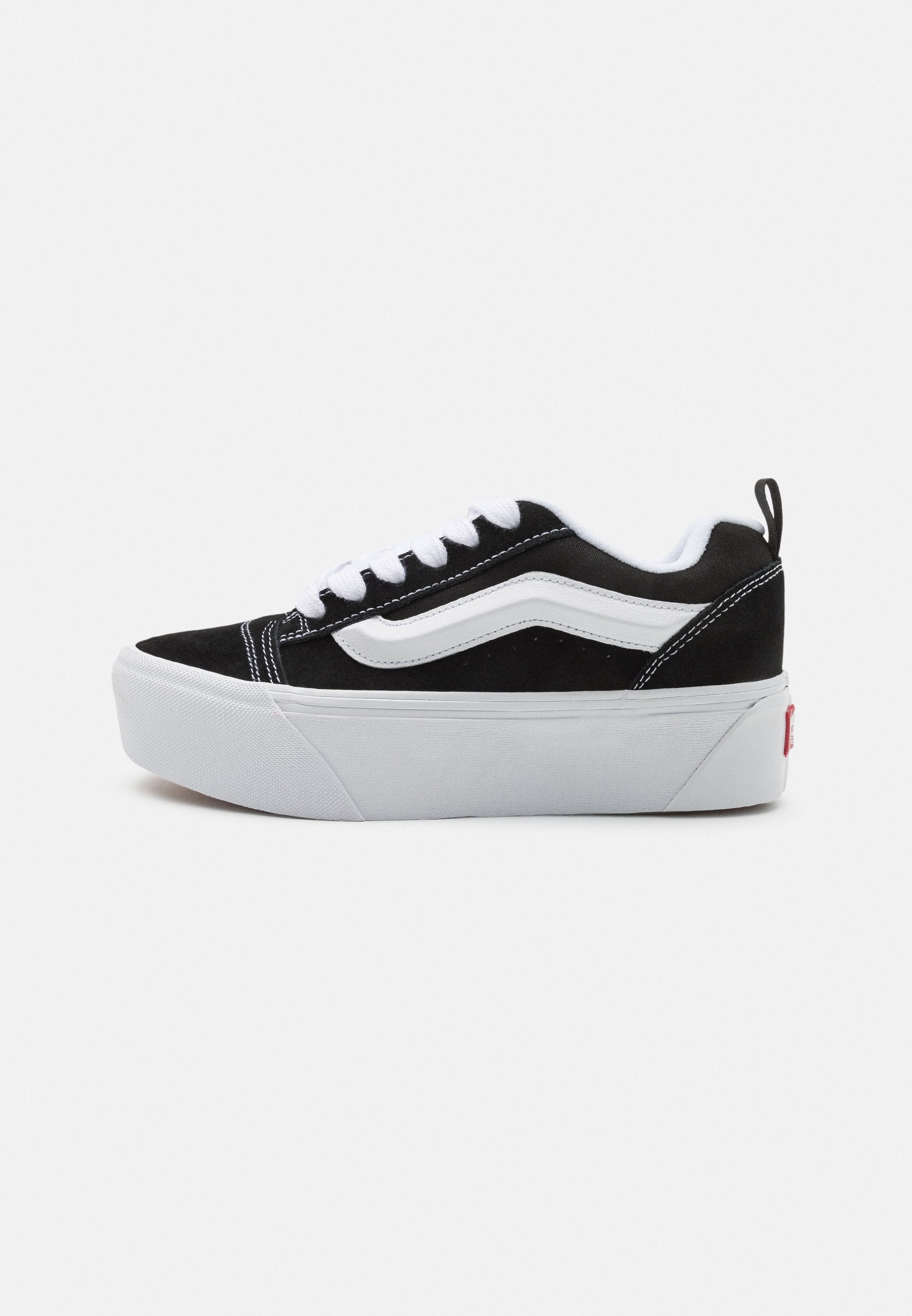 KNU STACK - Skate shoes - black/true white