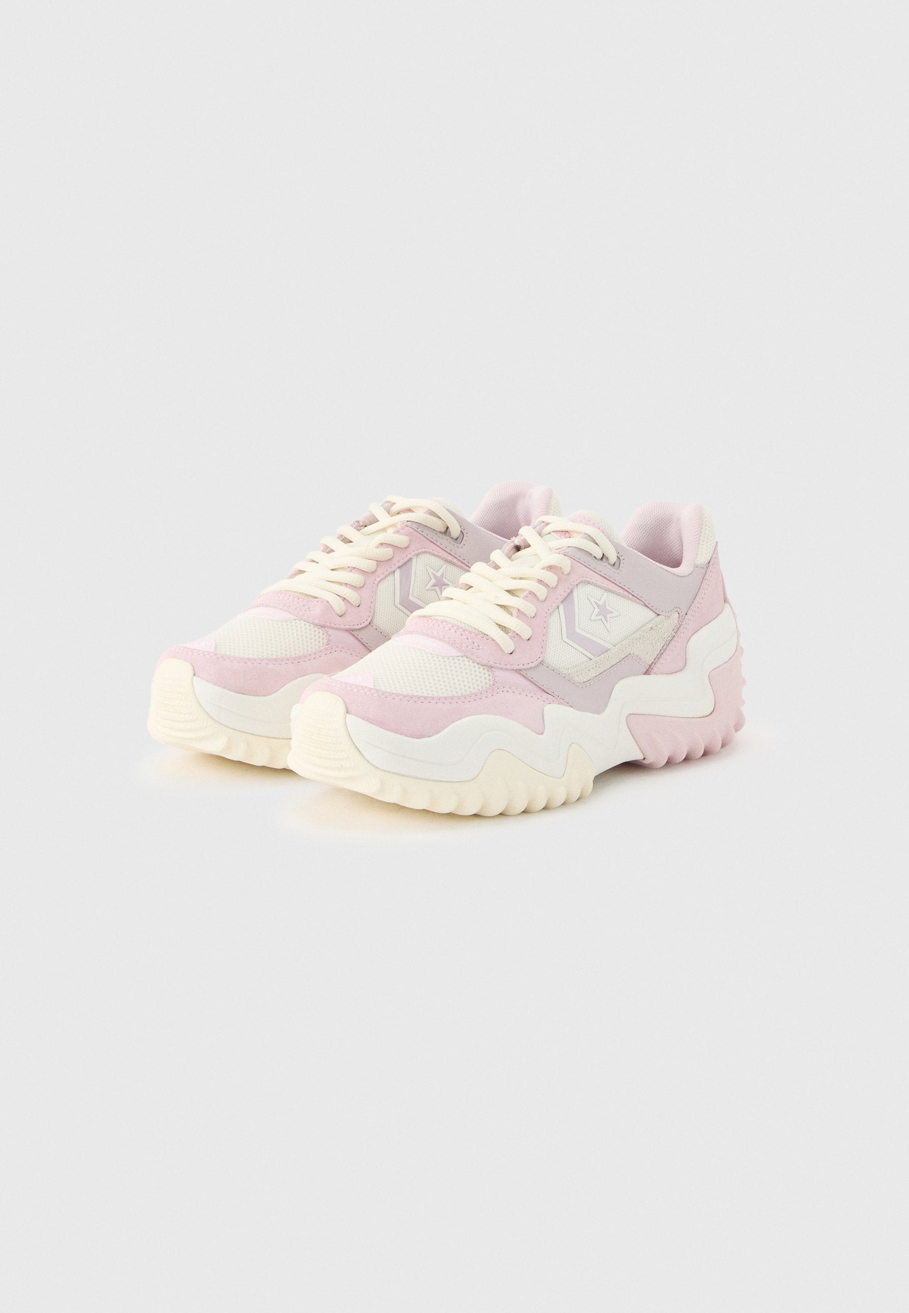 WAVE MOTION UNISEX - Trainers - vintage white/new found bloom/egret
