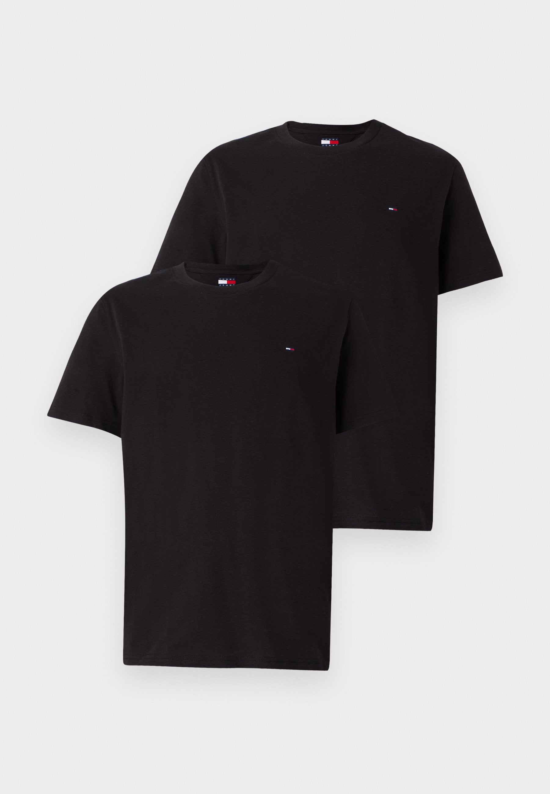 SLIM TEE 2 PACK - Basic T-shirt - black