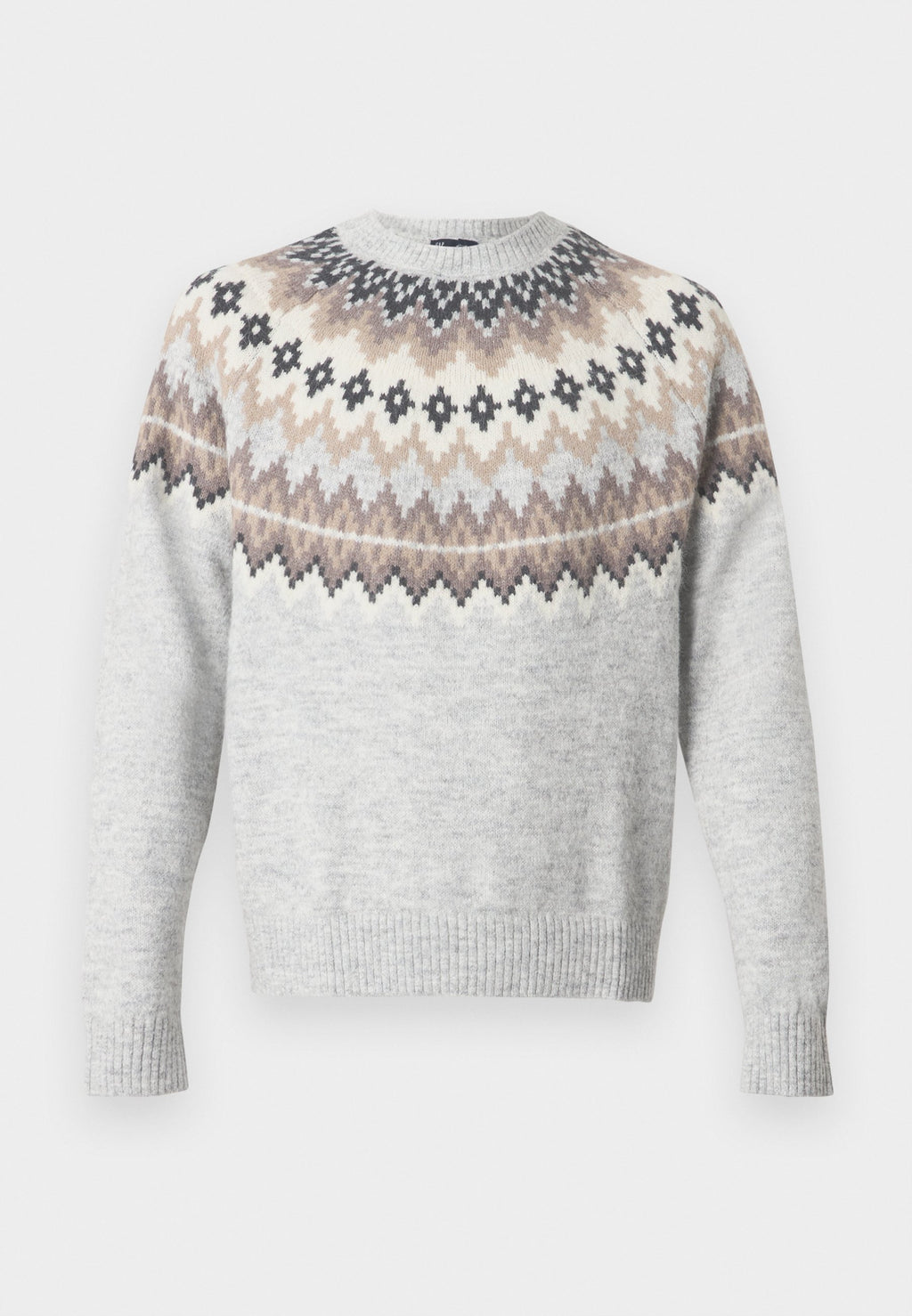 YOKE CREW NECK - Jumper - graystone