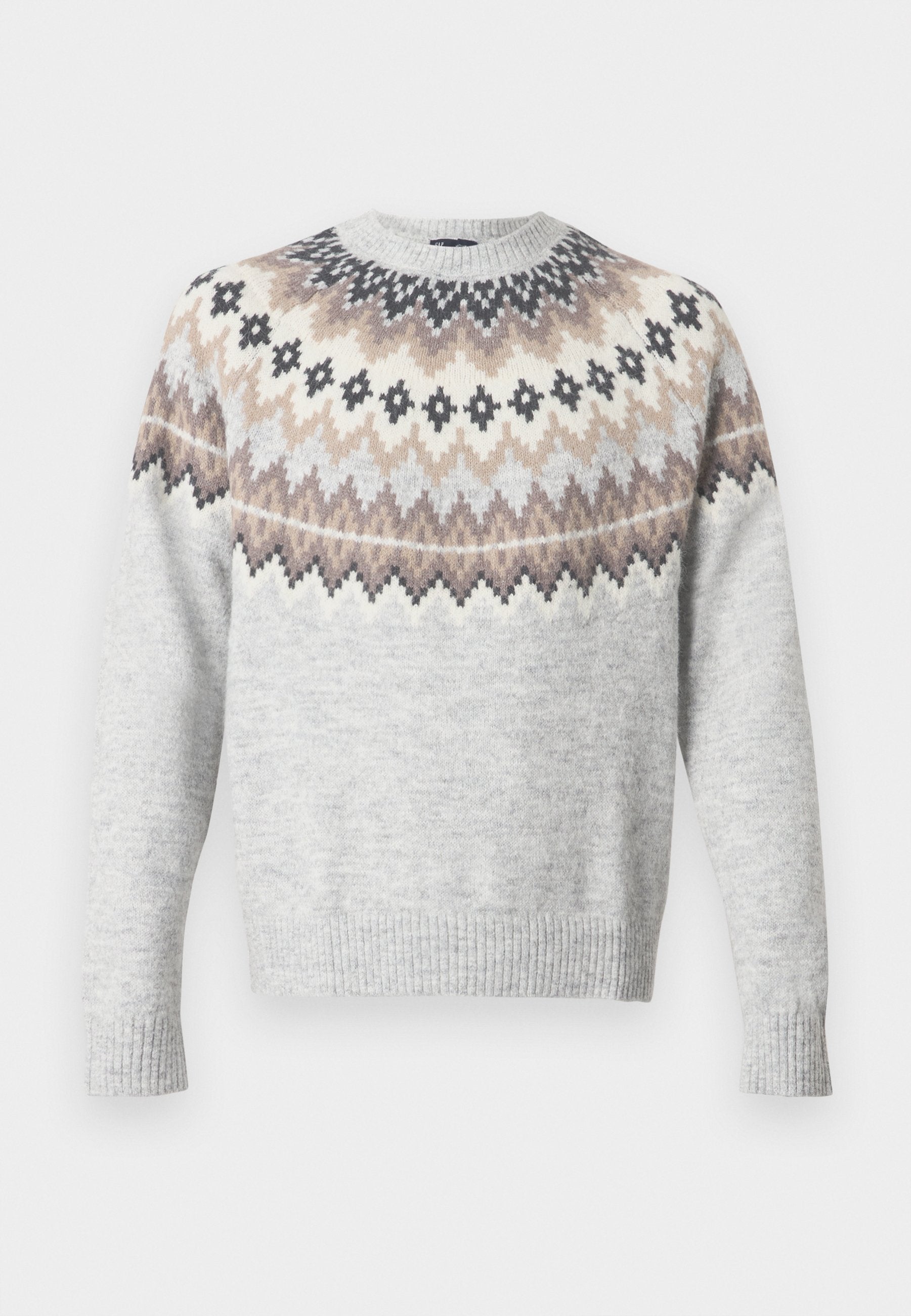 YOKE CREW NECK - Jumper - graystone