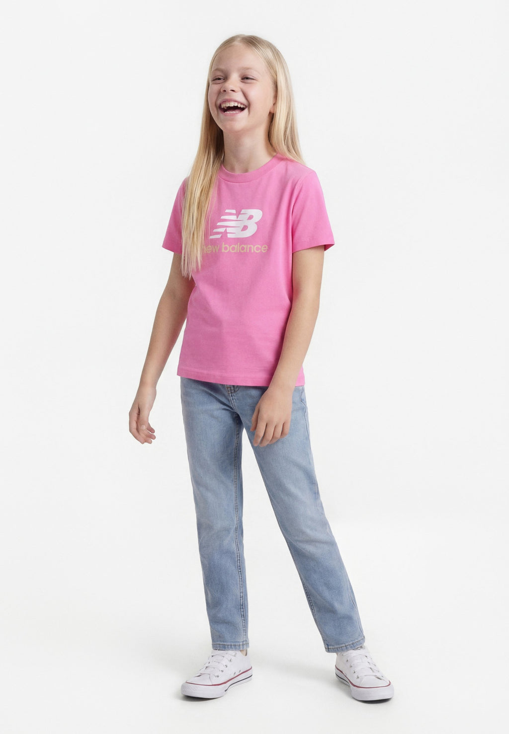 TEE-SHIRT LOGO SUPERPOSÉ - Tee-shirt imprimé - rose satin
