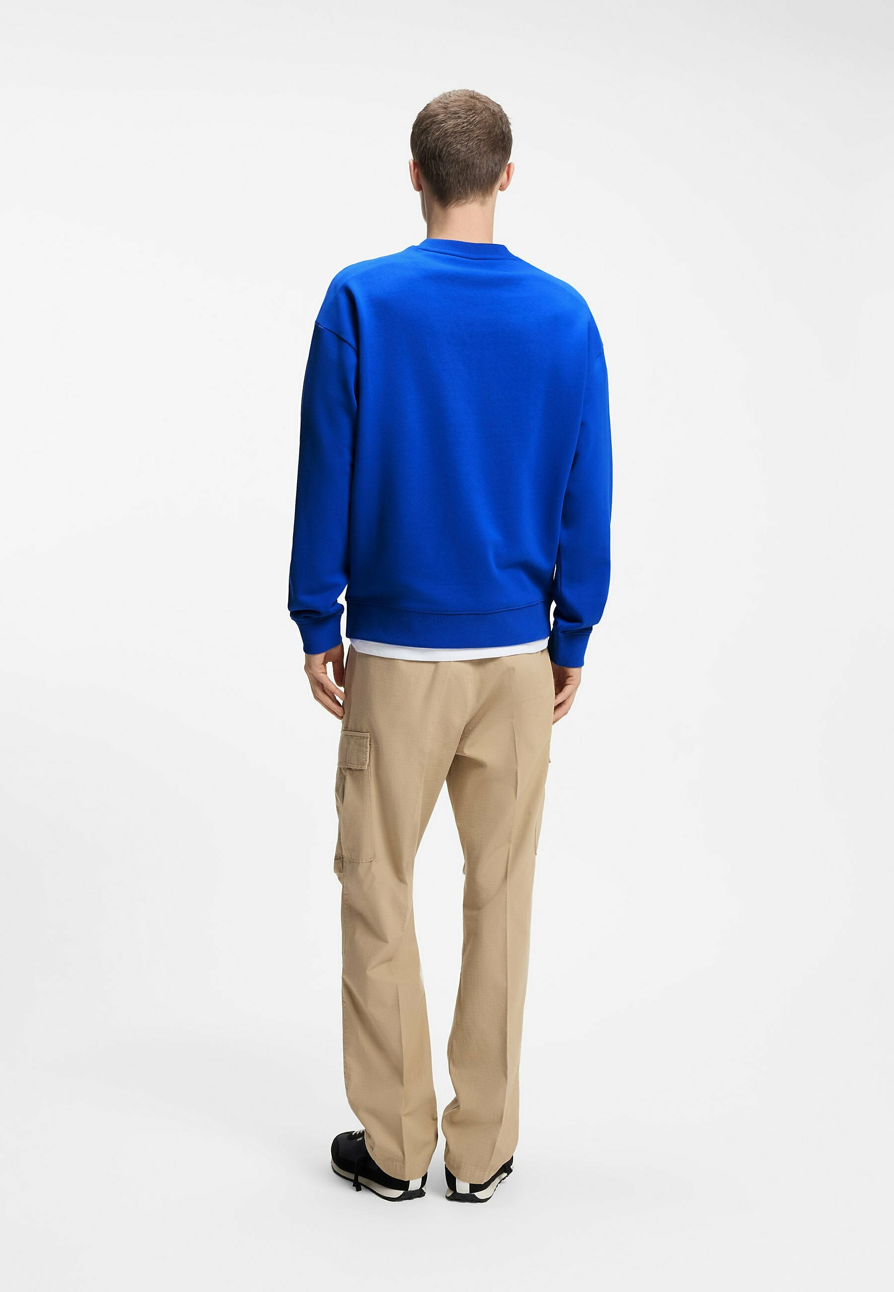 HUGO NIXALIEN - Sweatshirt - open blue thirtythree