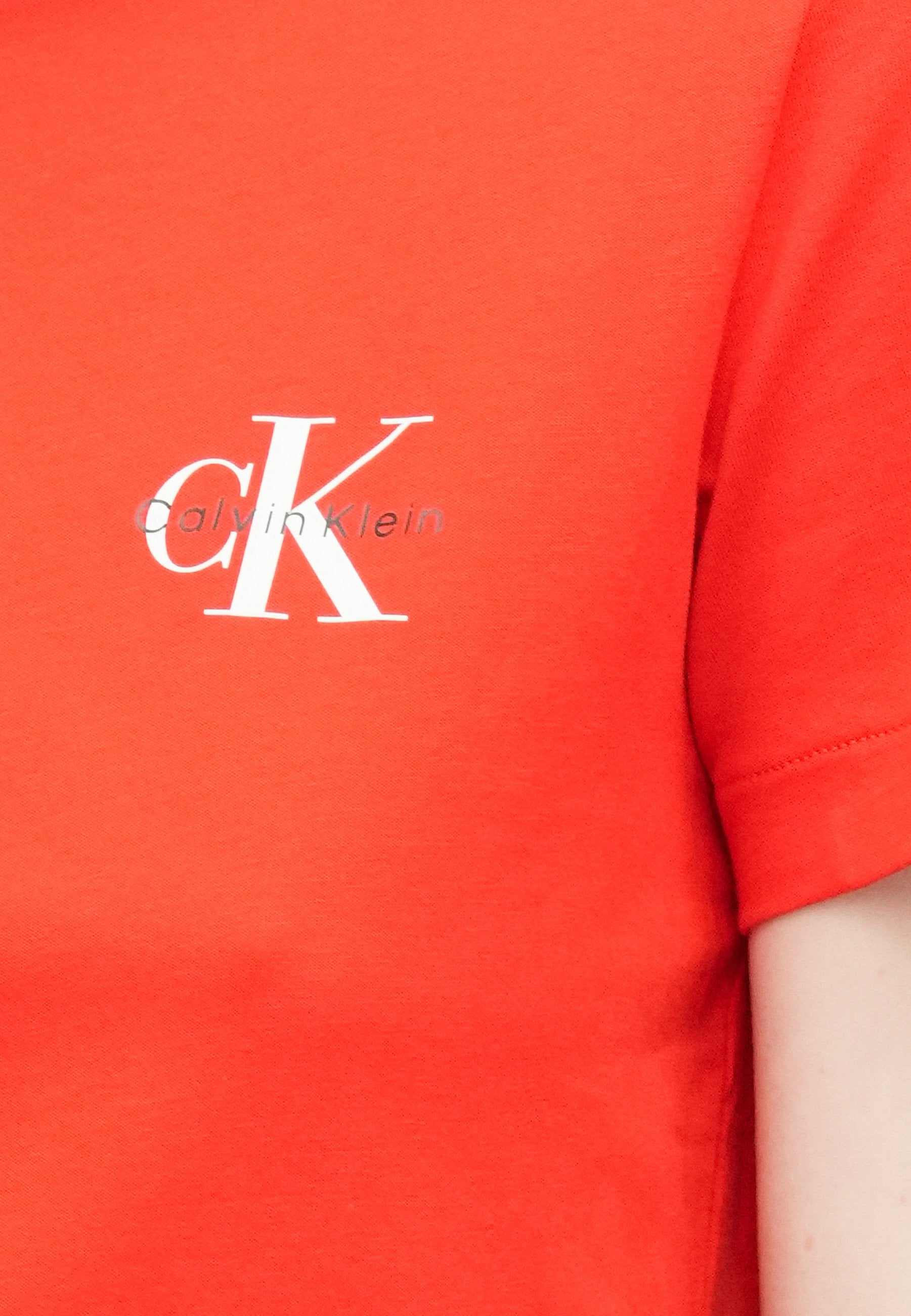 MONOLOGO TEE 2 PACK - Basic T-shirt - red/brilliant white