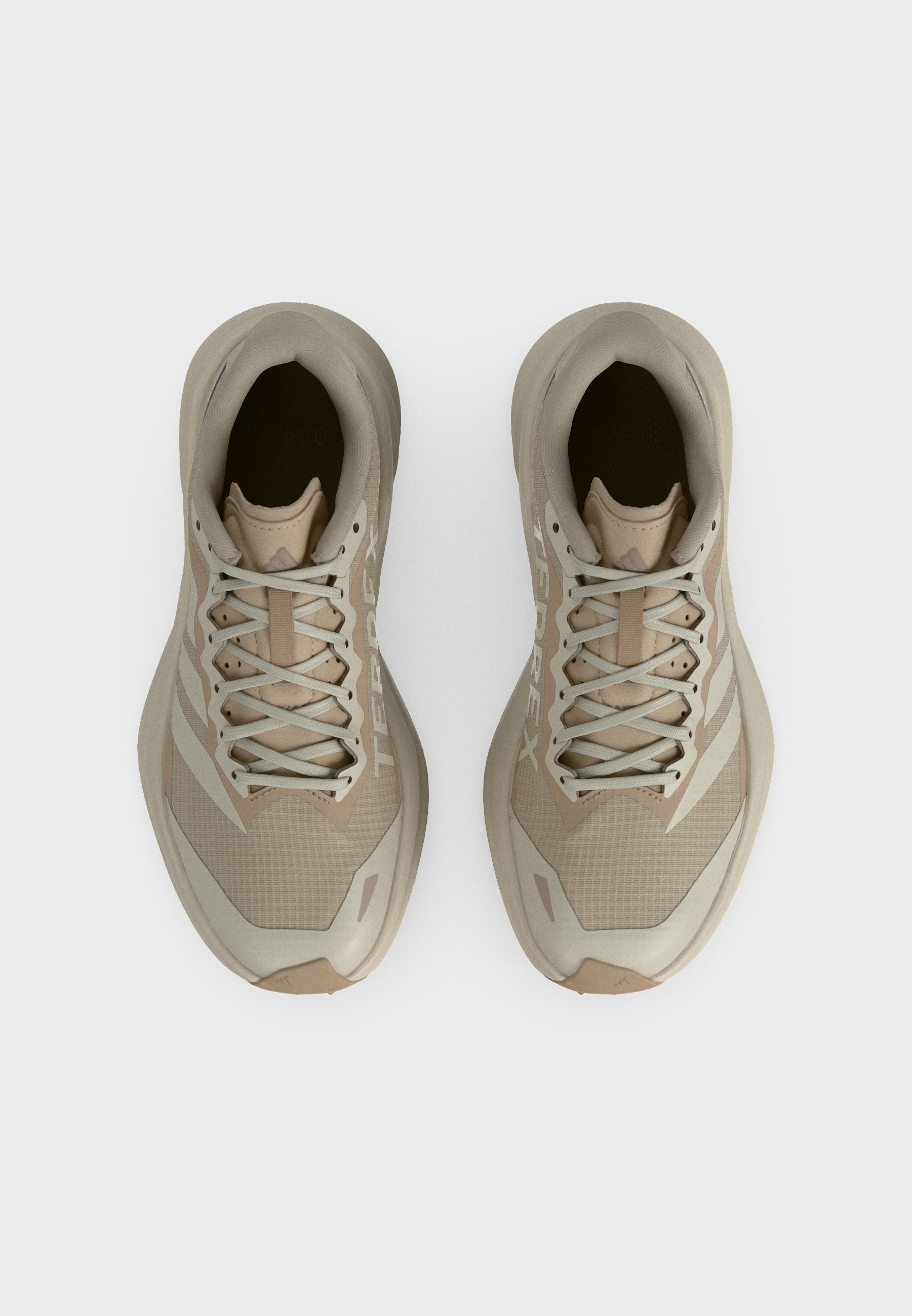 AGRAVIC - Trail running shoes - beige/alumina/trace khaki