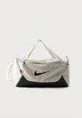NK BRSLA S DUFF - X UNISEX - Sports bag - light bone/black