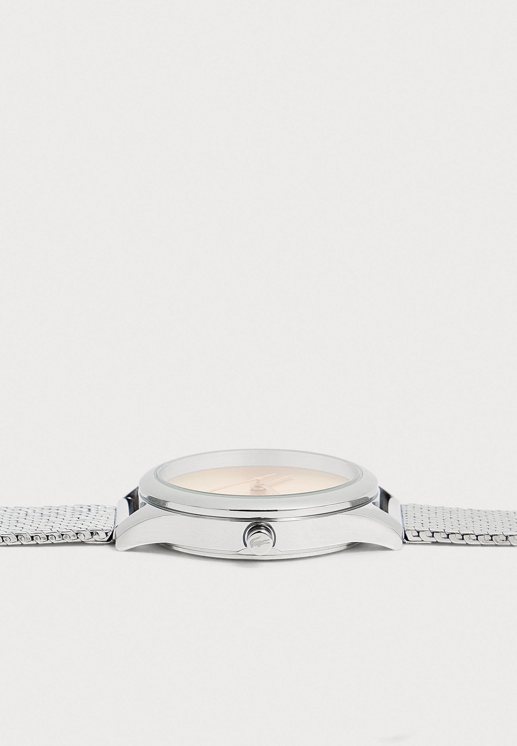 MINI CROCODELLE - Watch - silver-coloured/light pink