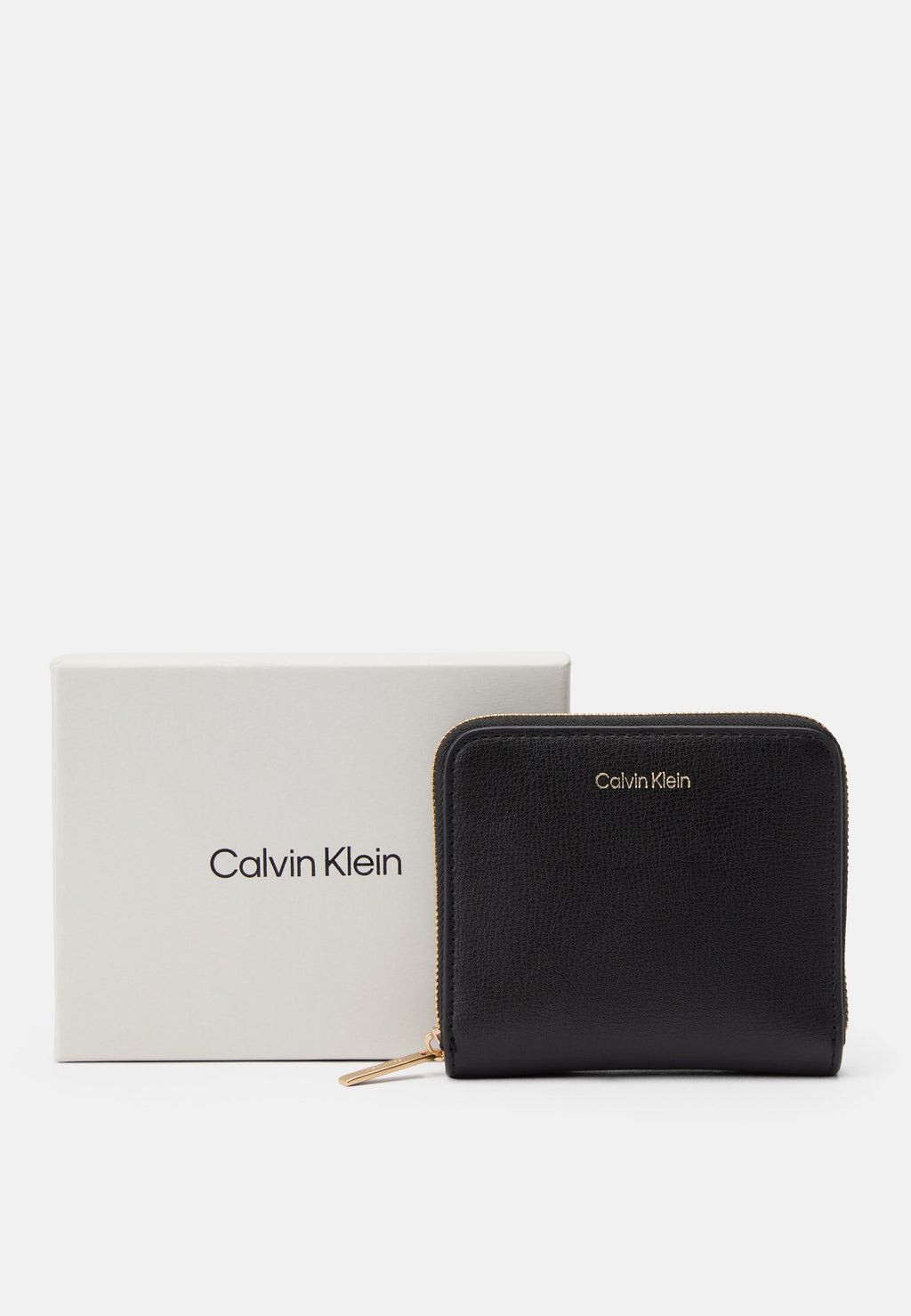 LOGO MEDIUM ZIP AROUND - Wallet - black/toasted coconut