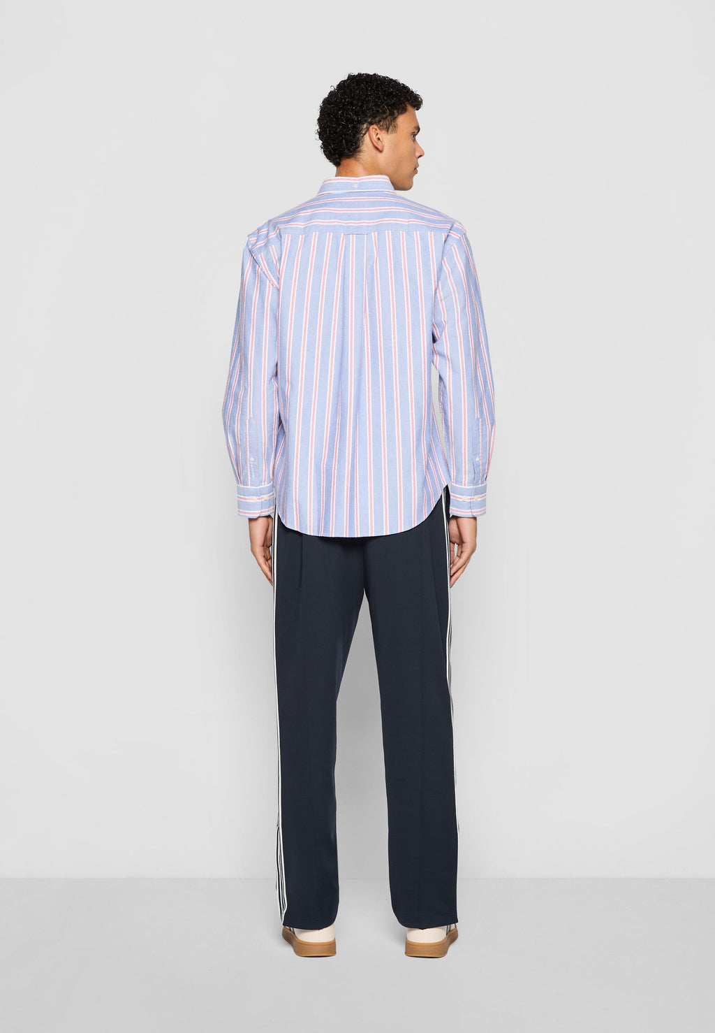 CHEMISE RAYÉE OXFORD HERITAGE 2.0 REL EXCLUSIVE - Blouse - bleu collégial