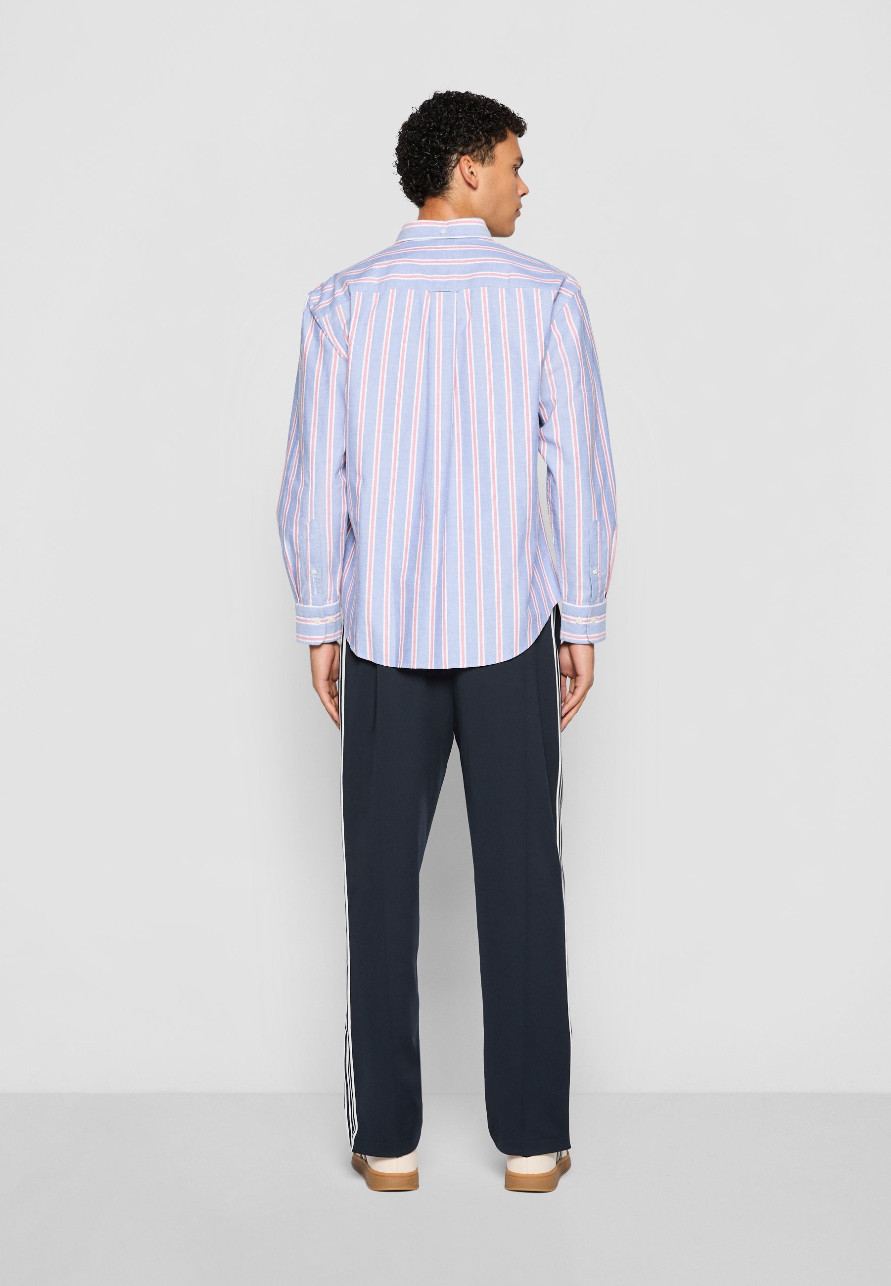CHEMISE RAYÉE OXFORD HERITAGE 2.0 REL EXCLUSIVE - Blouse - bleu collégial