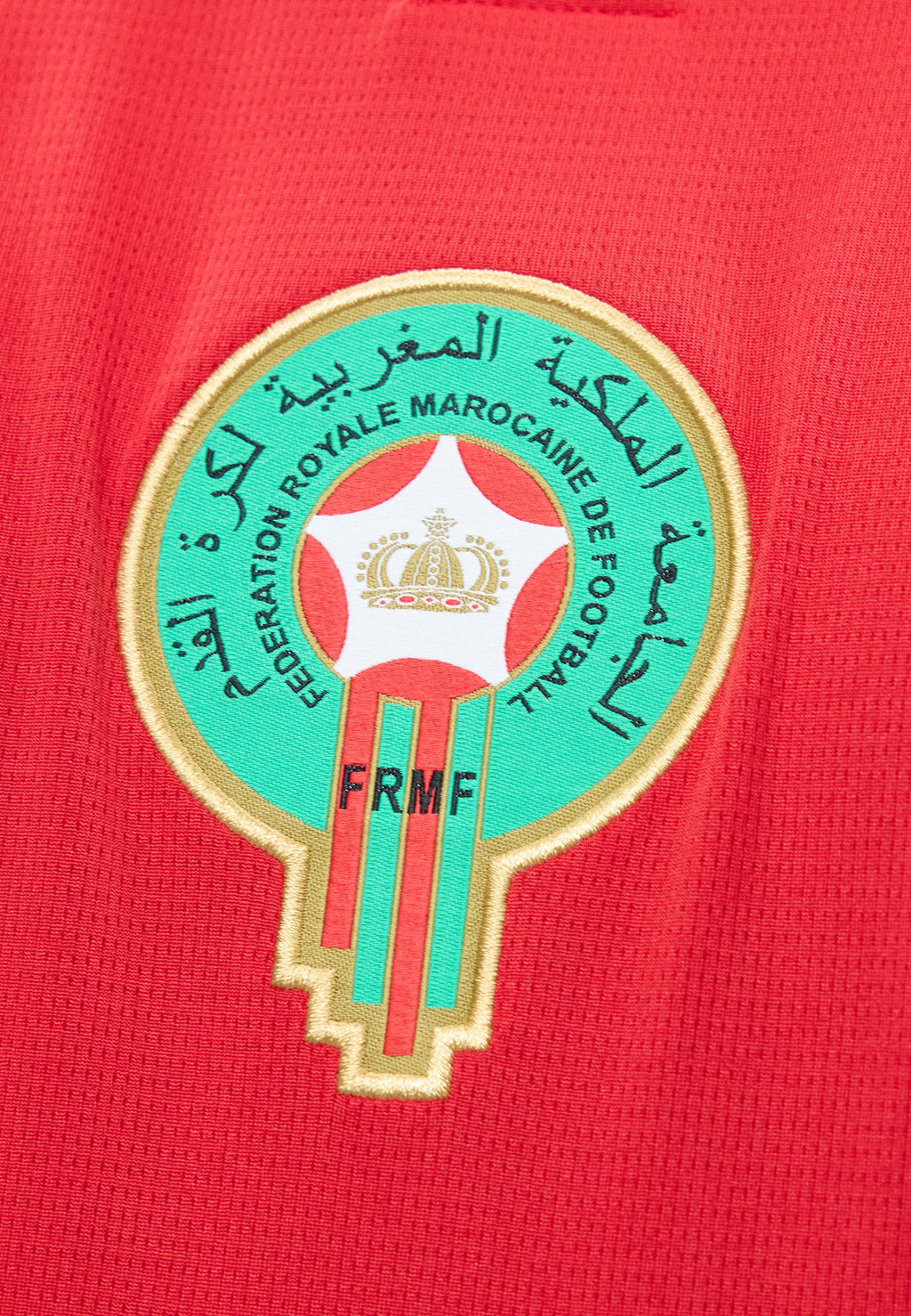 MOROCCO FRMF HOME REPLICA - Sports T-shirt - fast red/victory gold-coloured