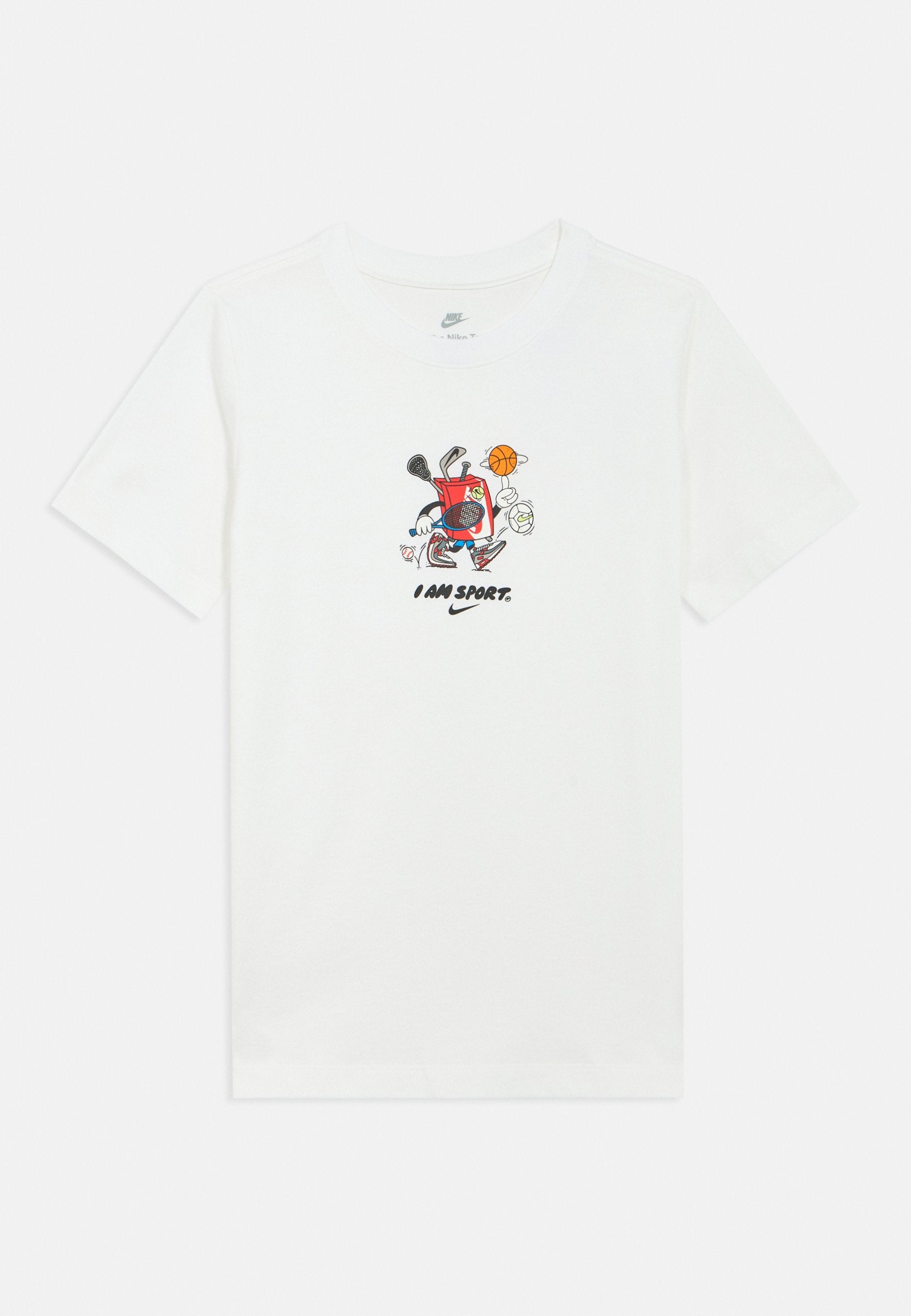 TEE BOXY UNISEX - Print T-shirt - white