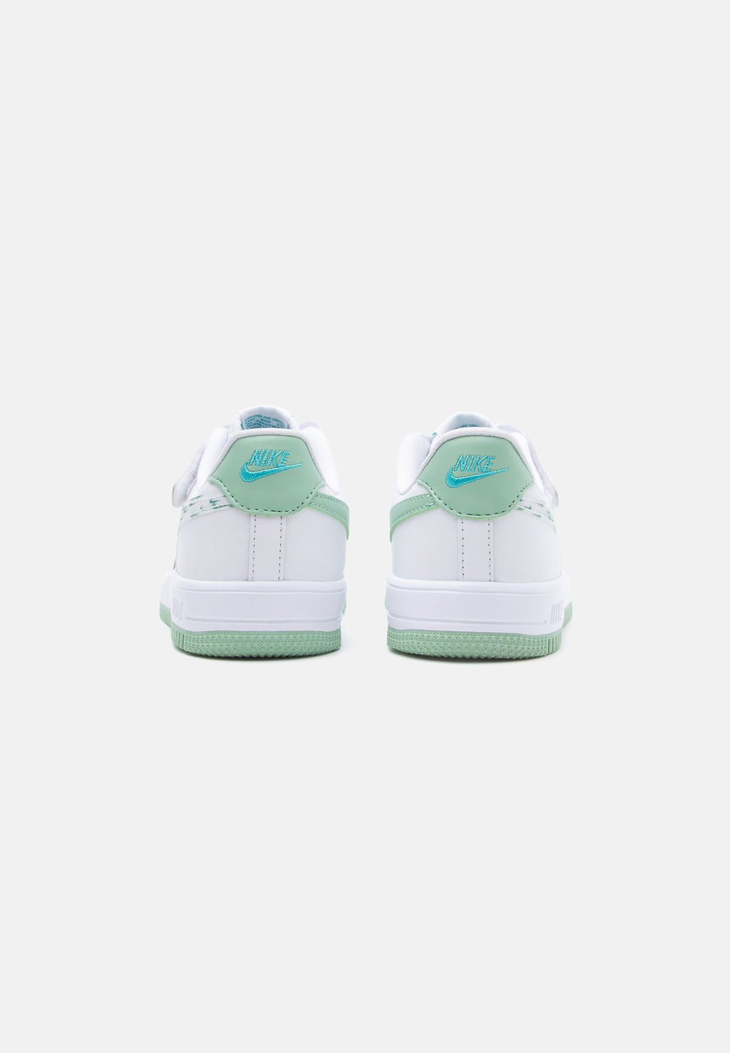 FORCE 1 LOW UNISEX - Spor ayakkabı - beyaz/emaye yeşil/enerji