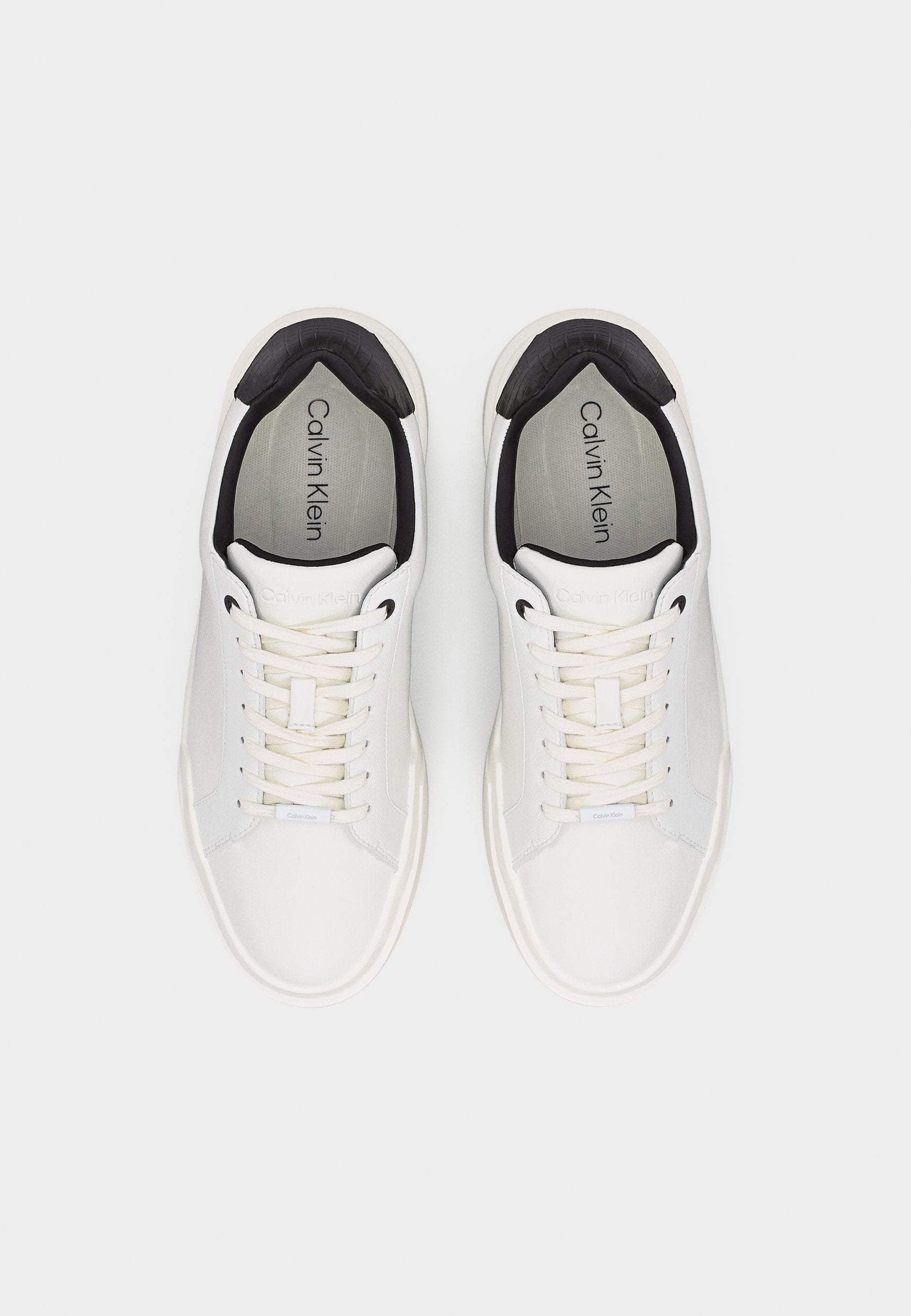 CHUNKY CUPSOLE LACEUP CLEAN - Trainers - bright white/black