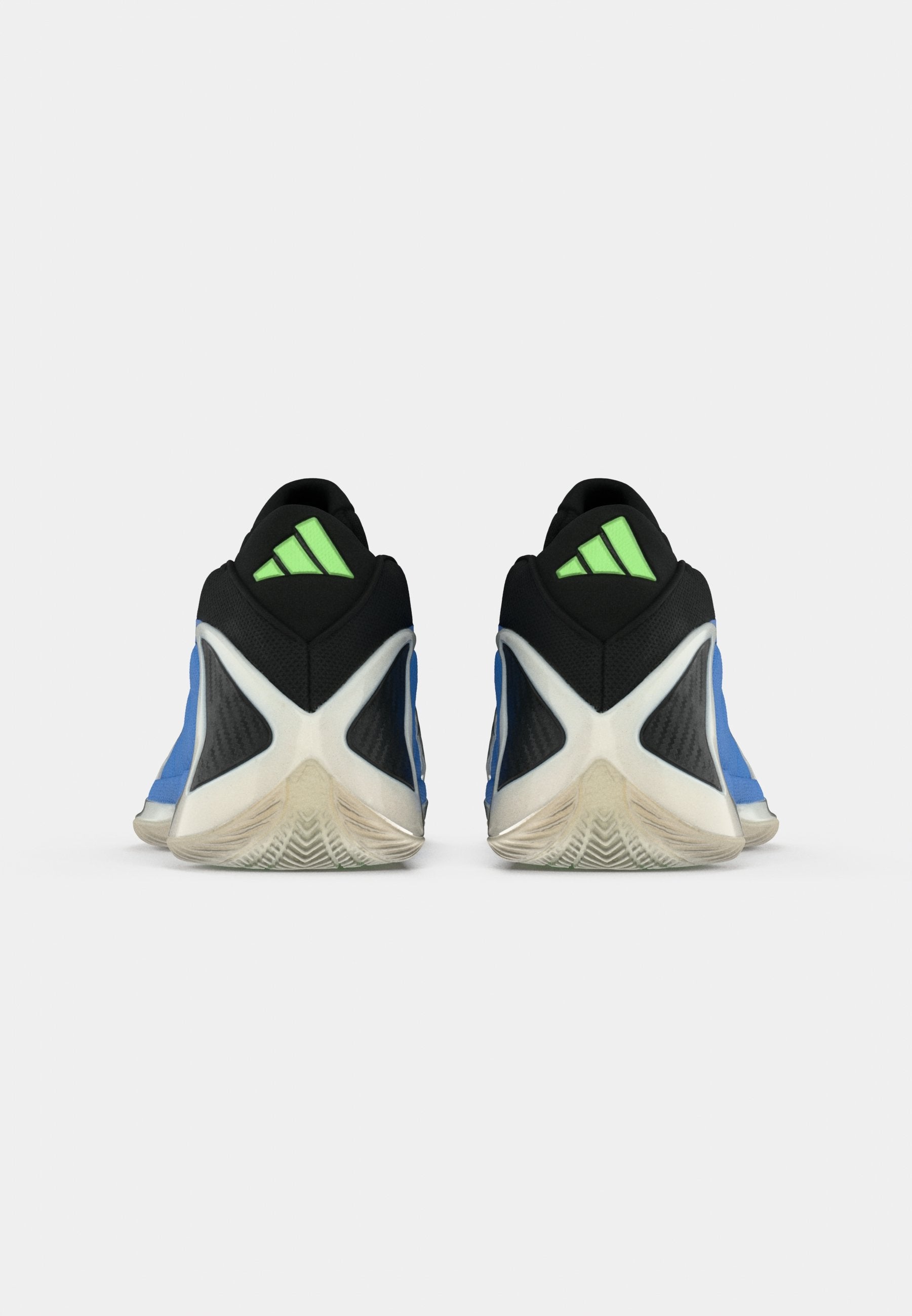 ANTHONY EDWARDS 2 - Basketball shoes - blue fusion/zero metallic/lime burst