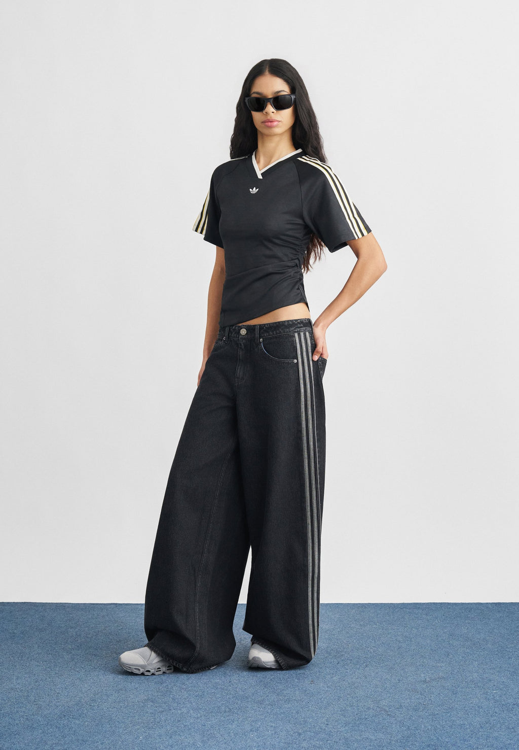 FIREBIRD - Jean coupe décontractée - denim noir profond