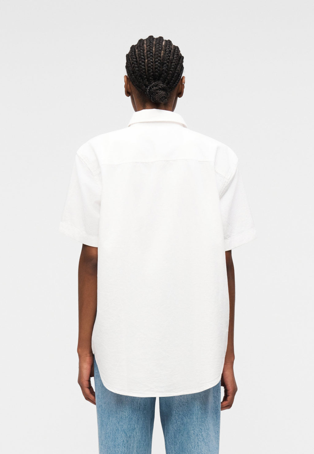EXORDA - Button-down blouse - white