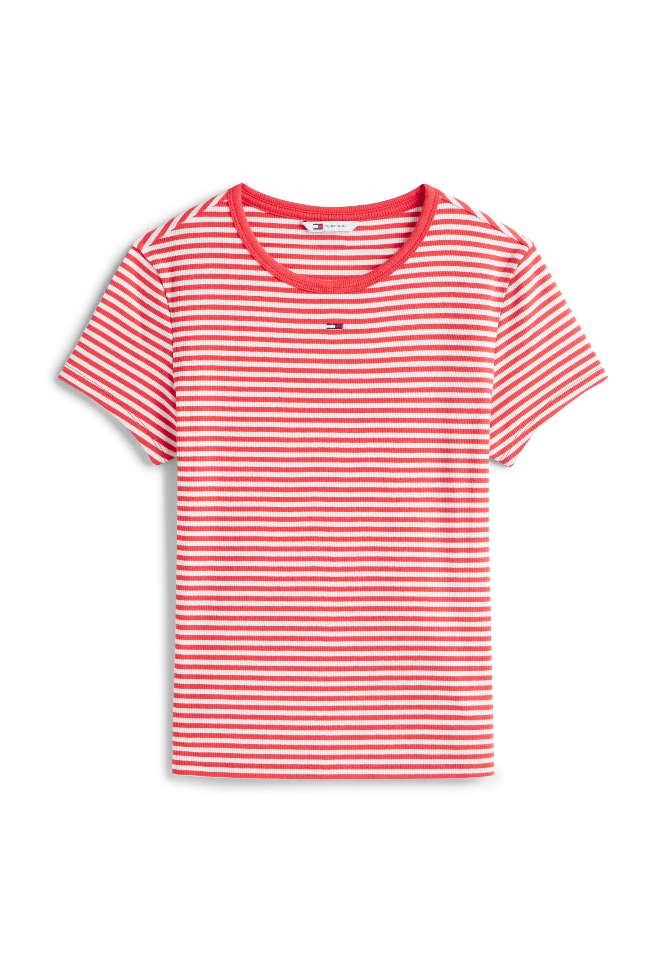 SLIM FIT - Print T-shirt - red