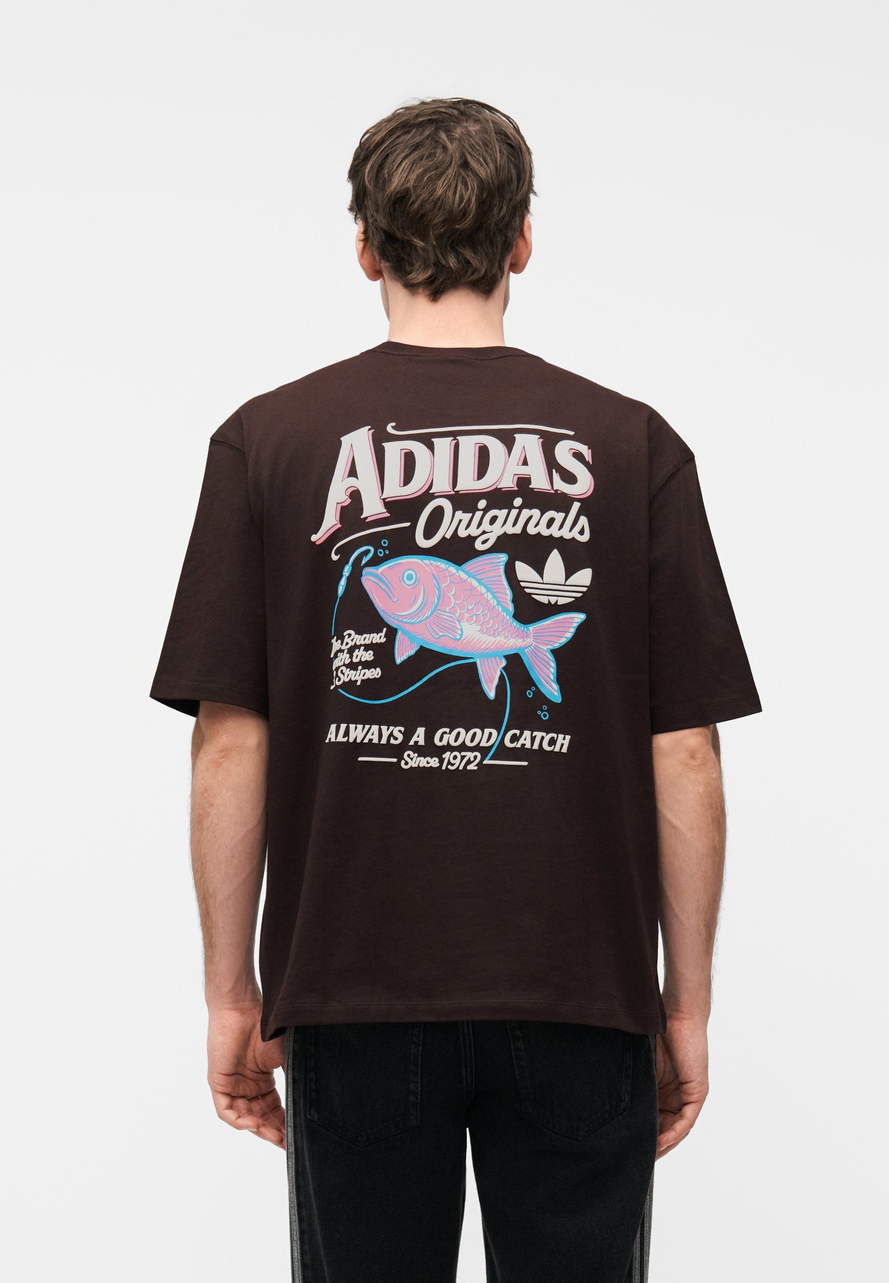 CLUB DE PÊCHE UNISEXE - T-shirt imprimé - café aurore