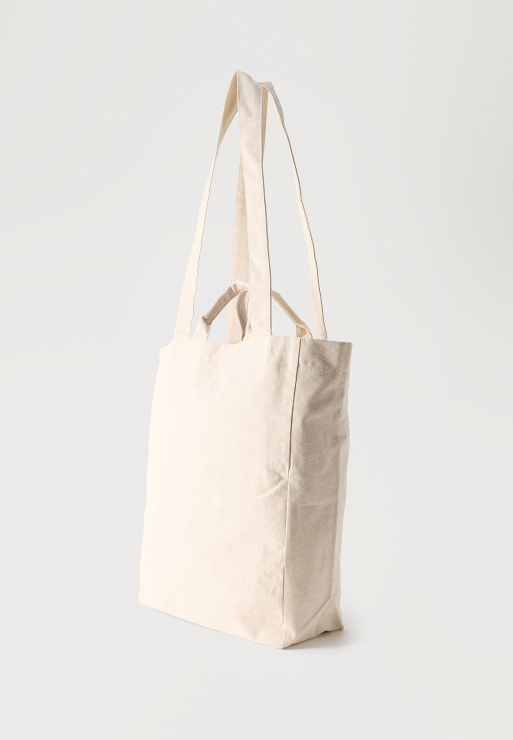 ELONGATED LOGO TOTE  UNISEX - Tote bag - natural