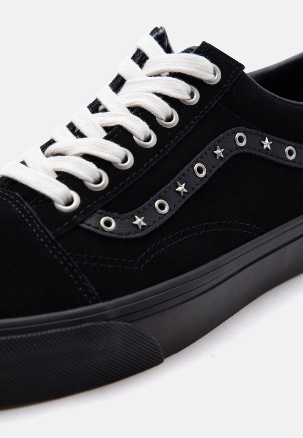 OLD SKOOL UNISEX - Skate shoes - metal blackout