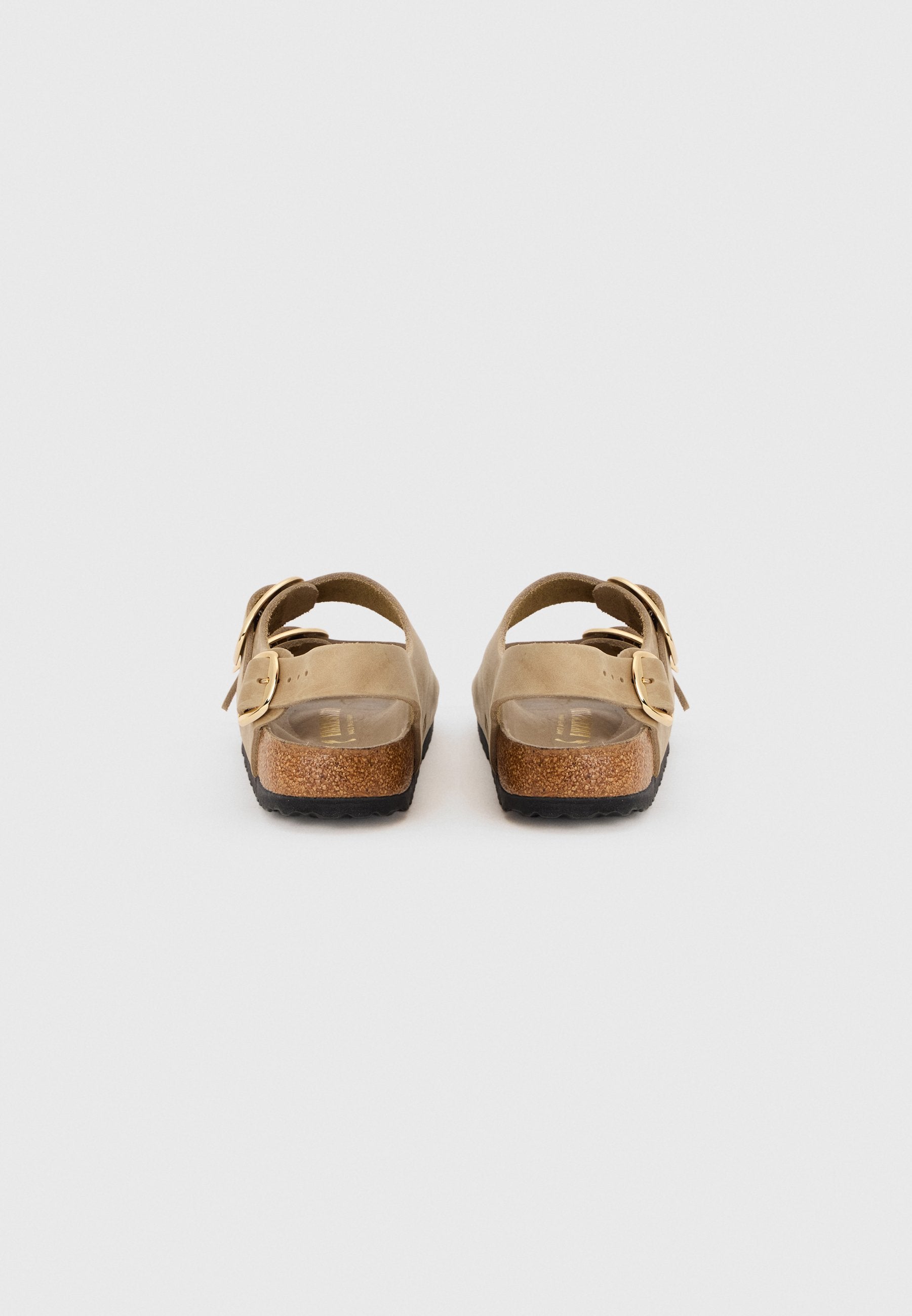 MILANO BIG BUCKLE LEOI TABACCO BROWN HEXN REGULAR - Sandals - tabacco brown