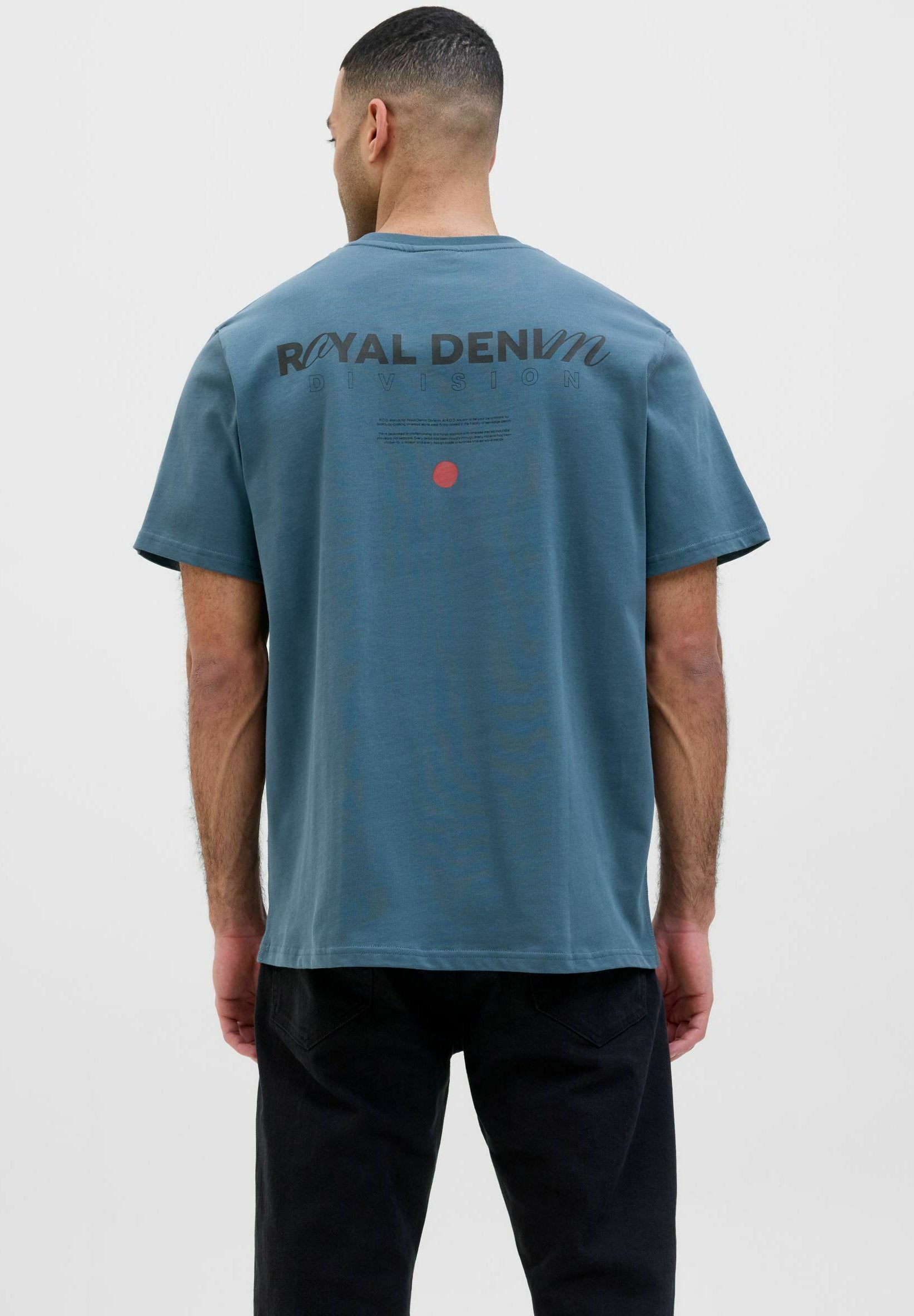 RDD - Print T-shirt - orion blue