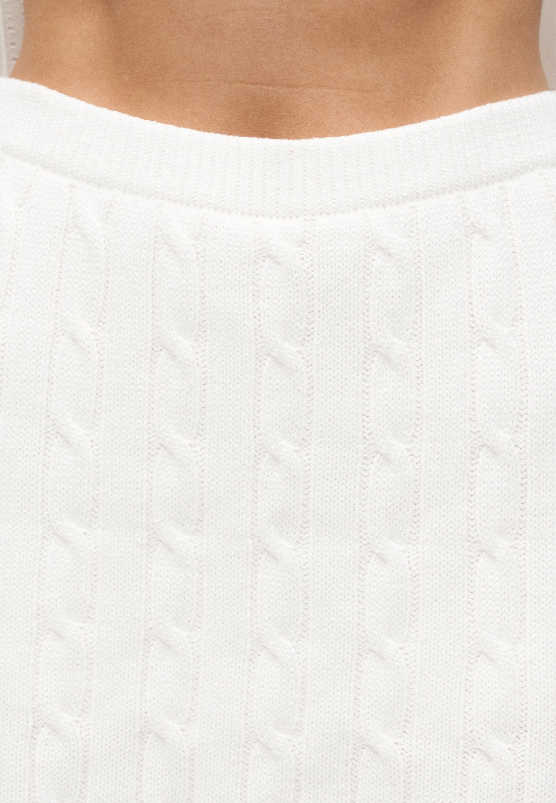 CABLE MINI SKORT - Skort - new off white