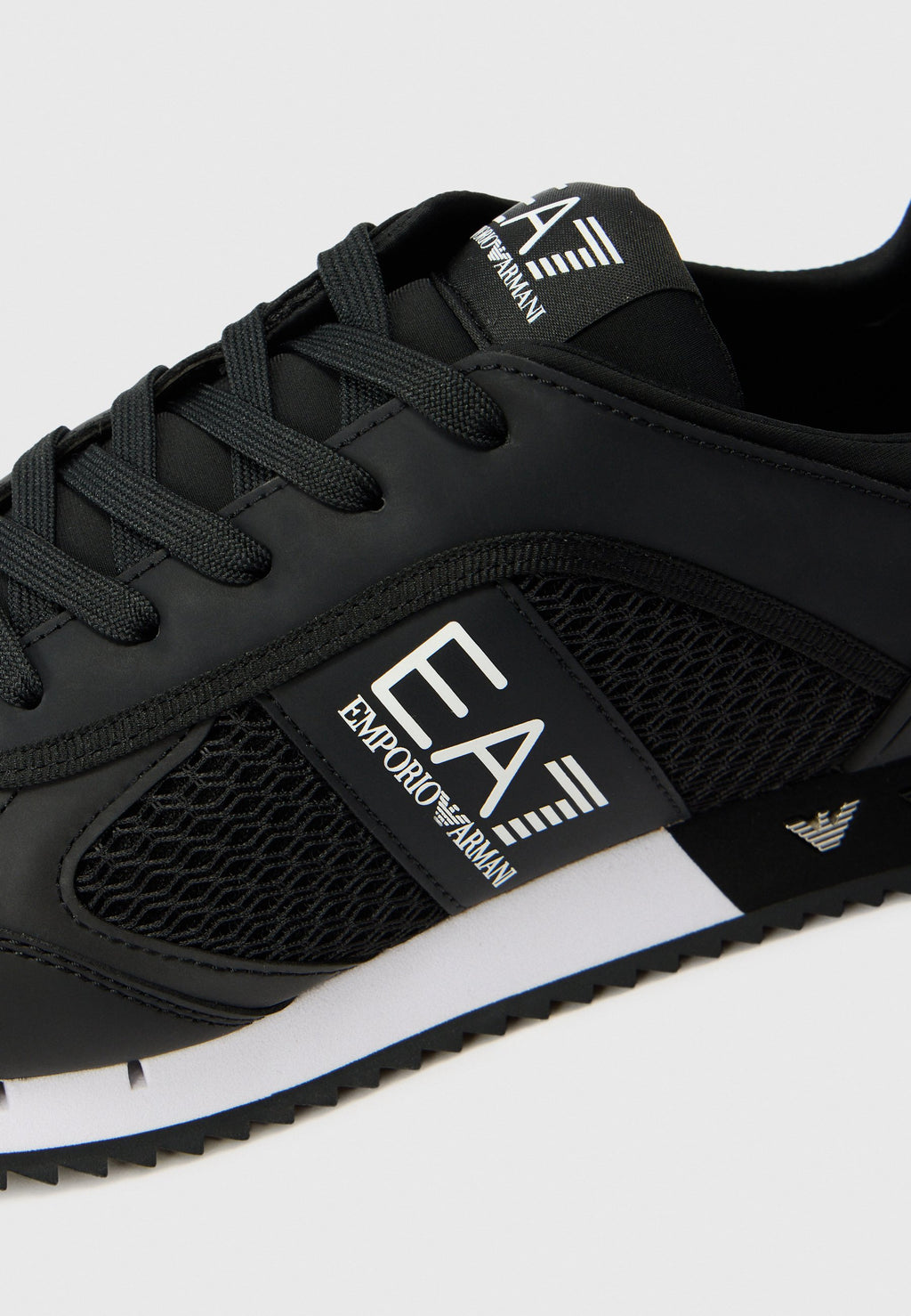 Trainers - black/white