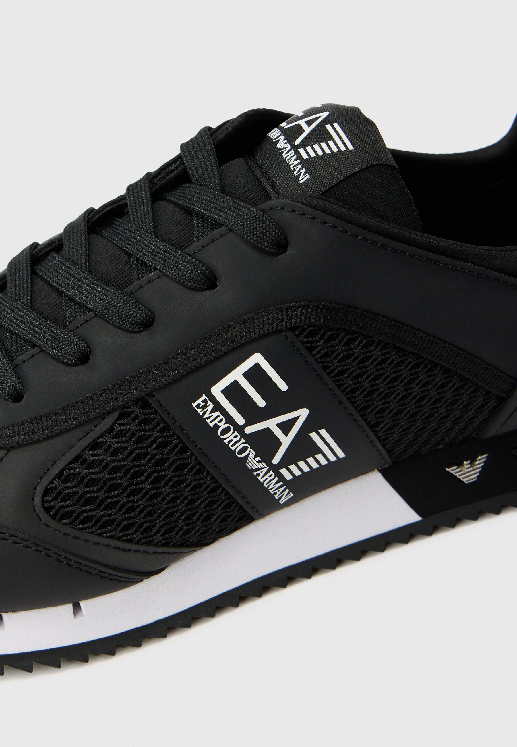 Trainers - black/white