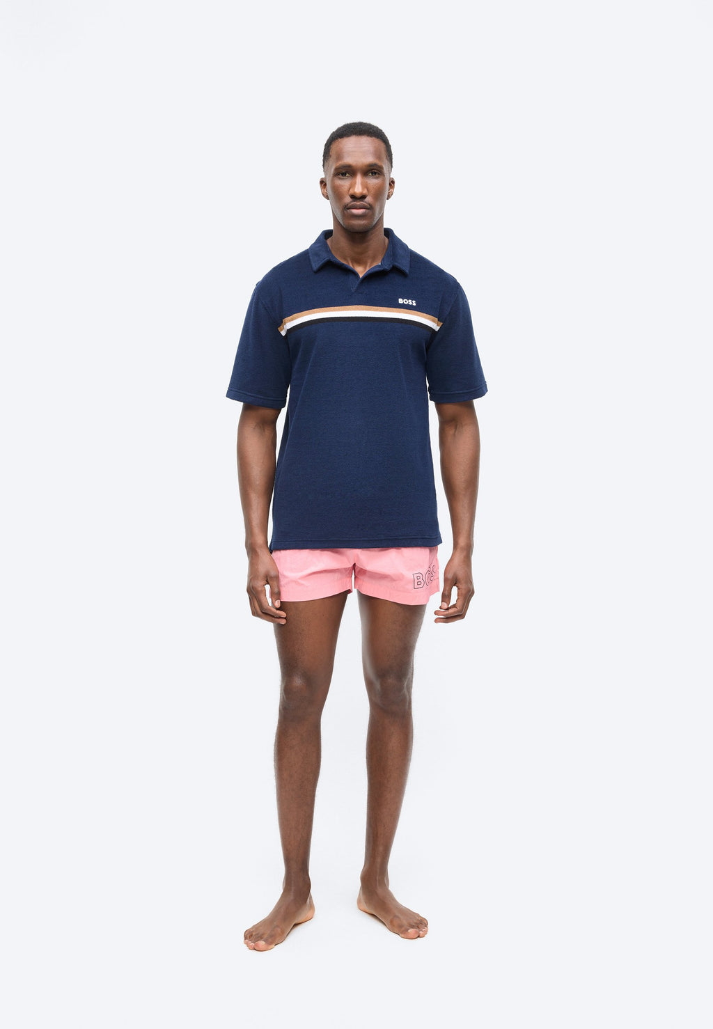 ICONIC POLO SHIRT - Beach accessory - navy
